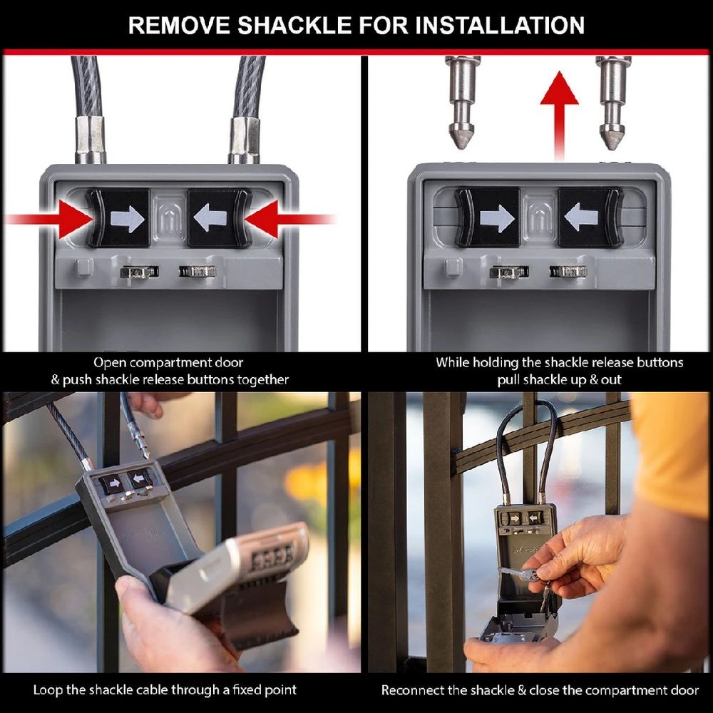 5 Master Lock Next Gen Cable Key Safe, 5 of 10