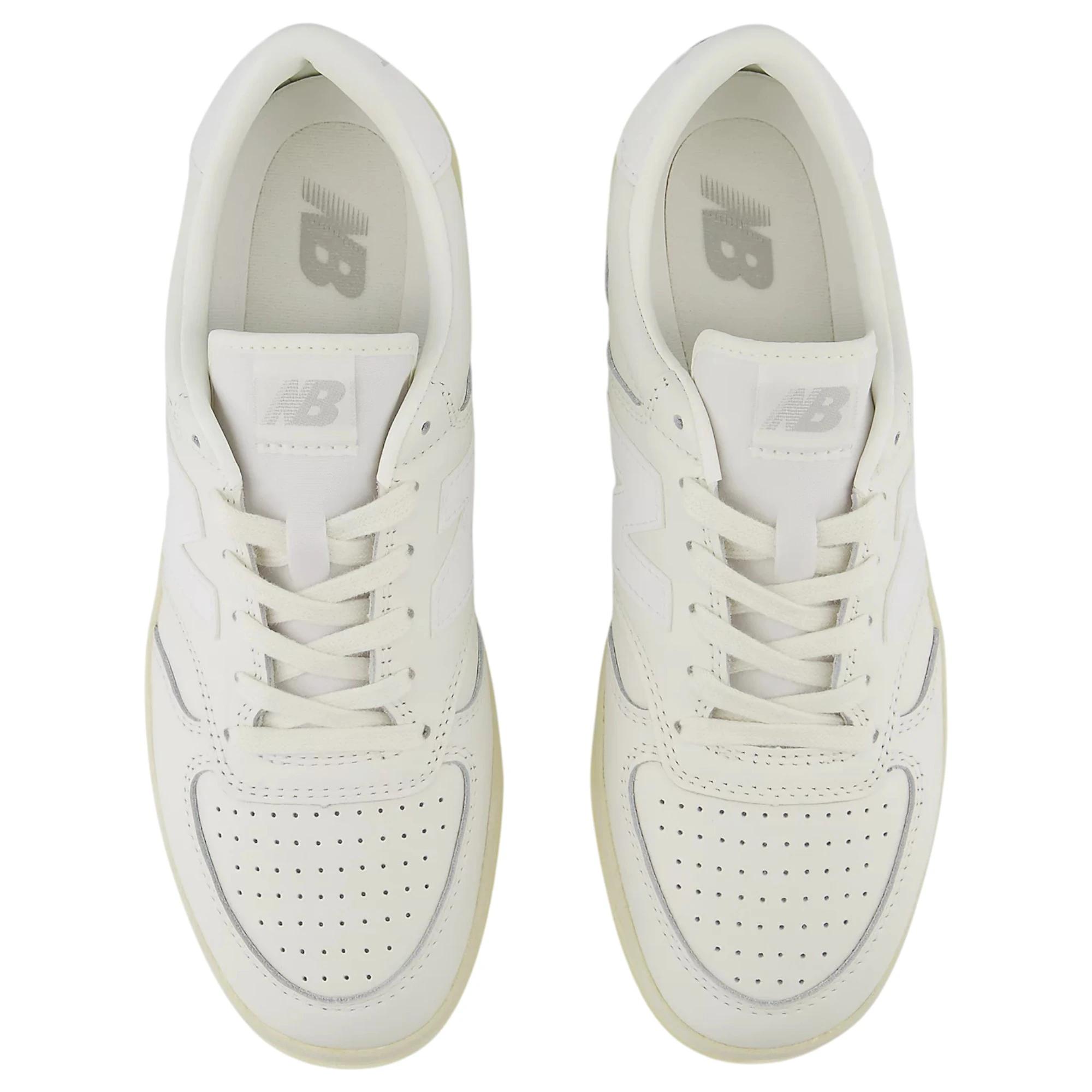 5 New Balance Mens T500 White Athletic Shoes WHITE, 5 of 6