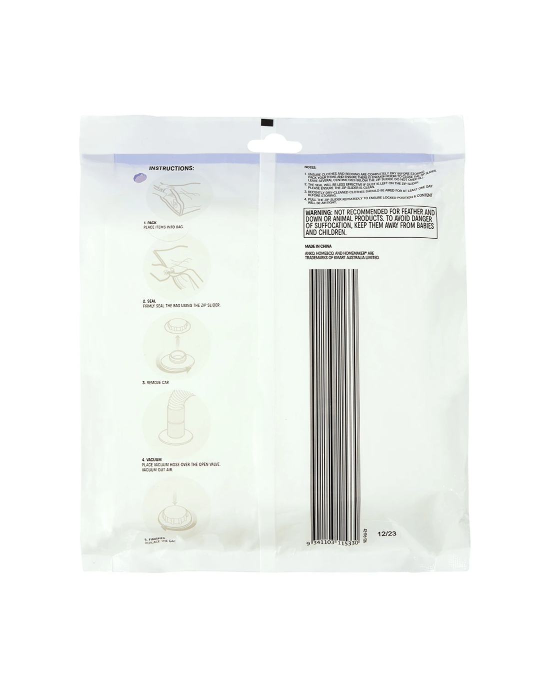 6 Storage Bags - Extra Large, Set of 2, 6 of 6