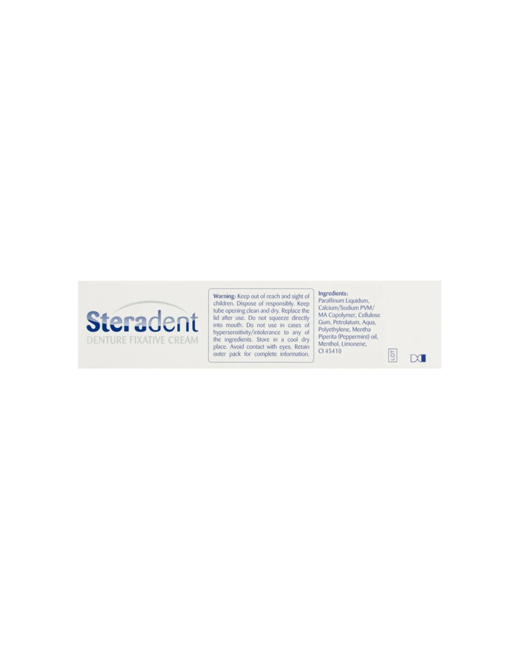 4 Steradent Ultra 3 Denture Fixative Cream 40g - White, 4 of 7