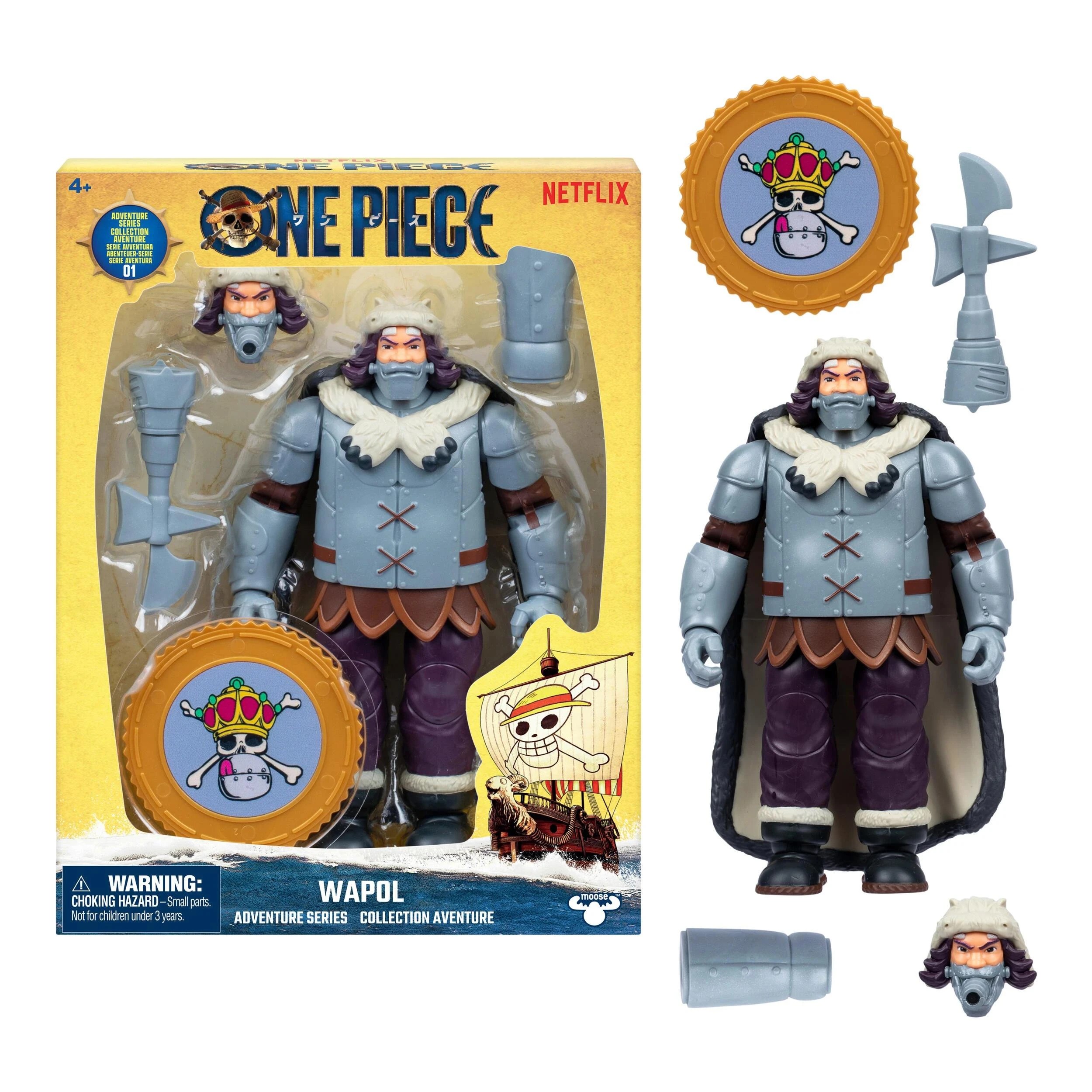 8 One Piece Action Figure - Assorted - Multi, 8 of 8