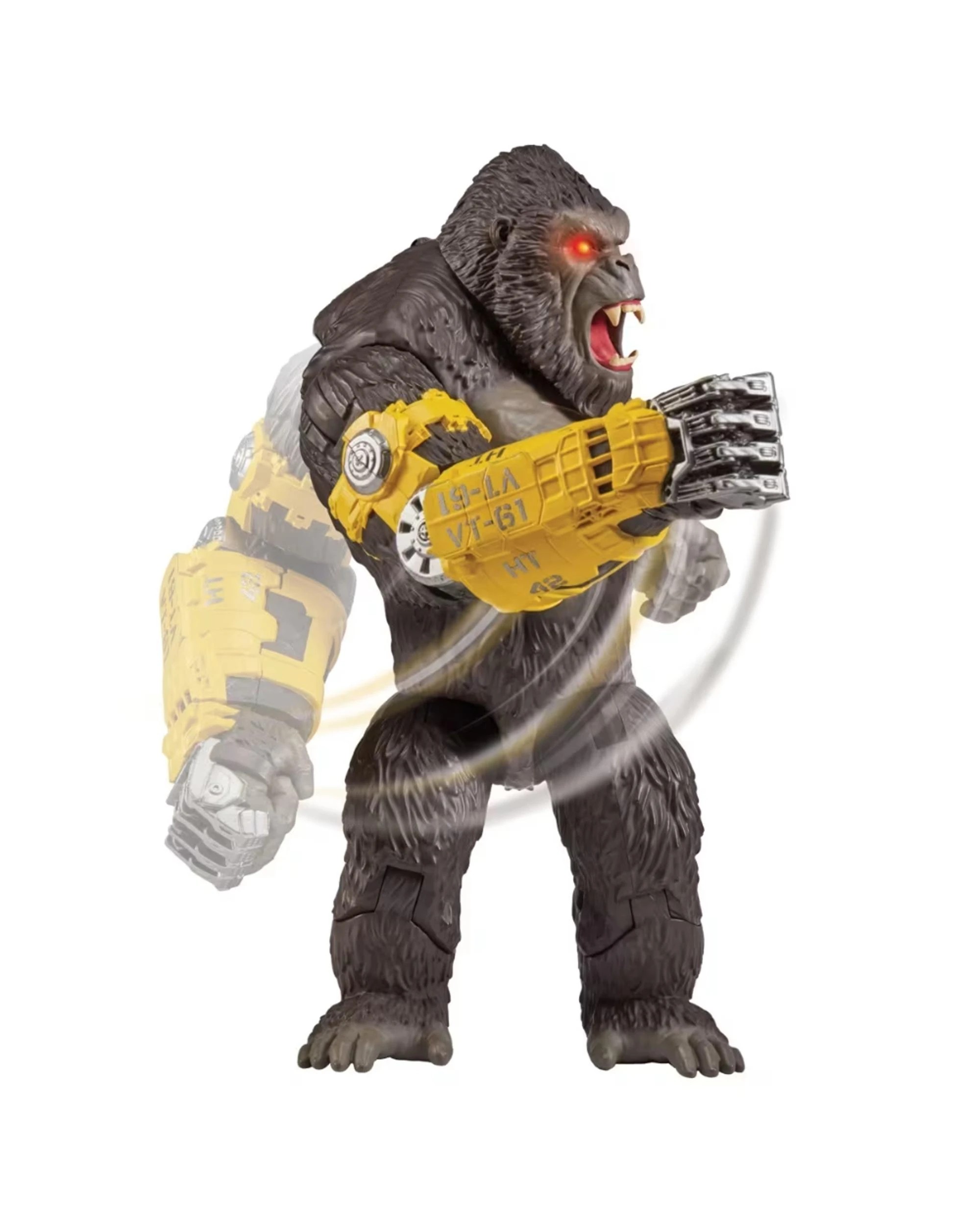 3 Godzilla x Kong The New Empire Mega Punching Kong 13 inch Electronic Action Figure, 3 of 3