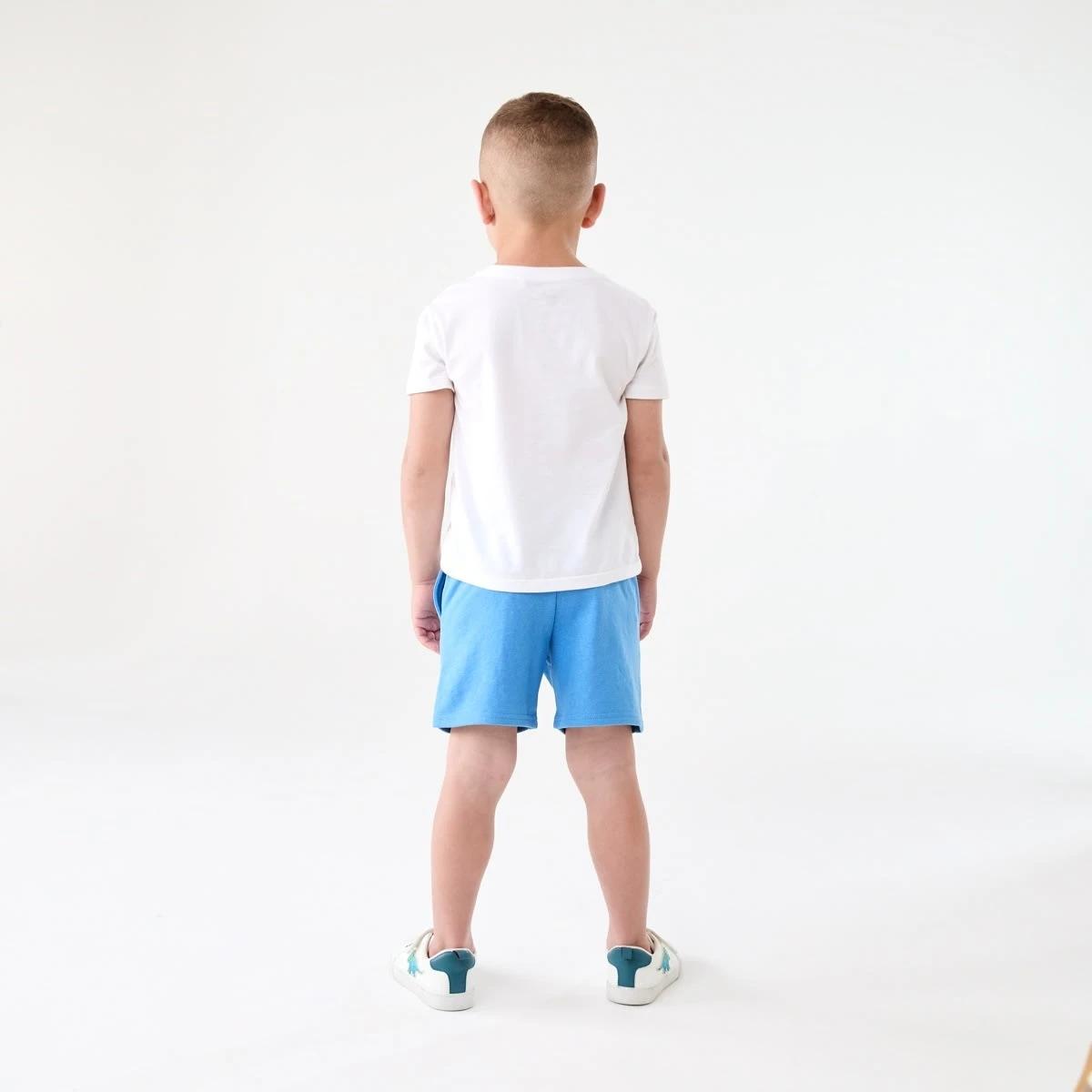 7 Graphic Knit Shorts NEW YORK 1996  BLUE, 7 of 7