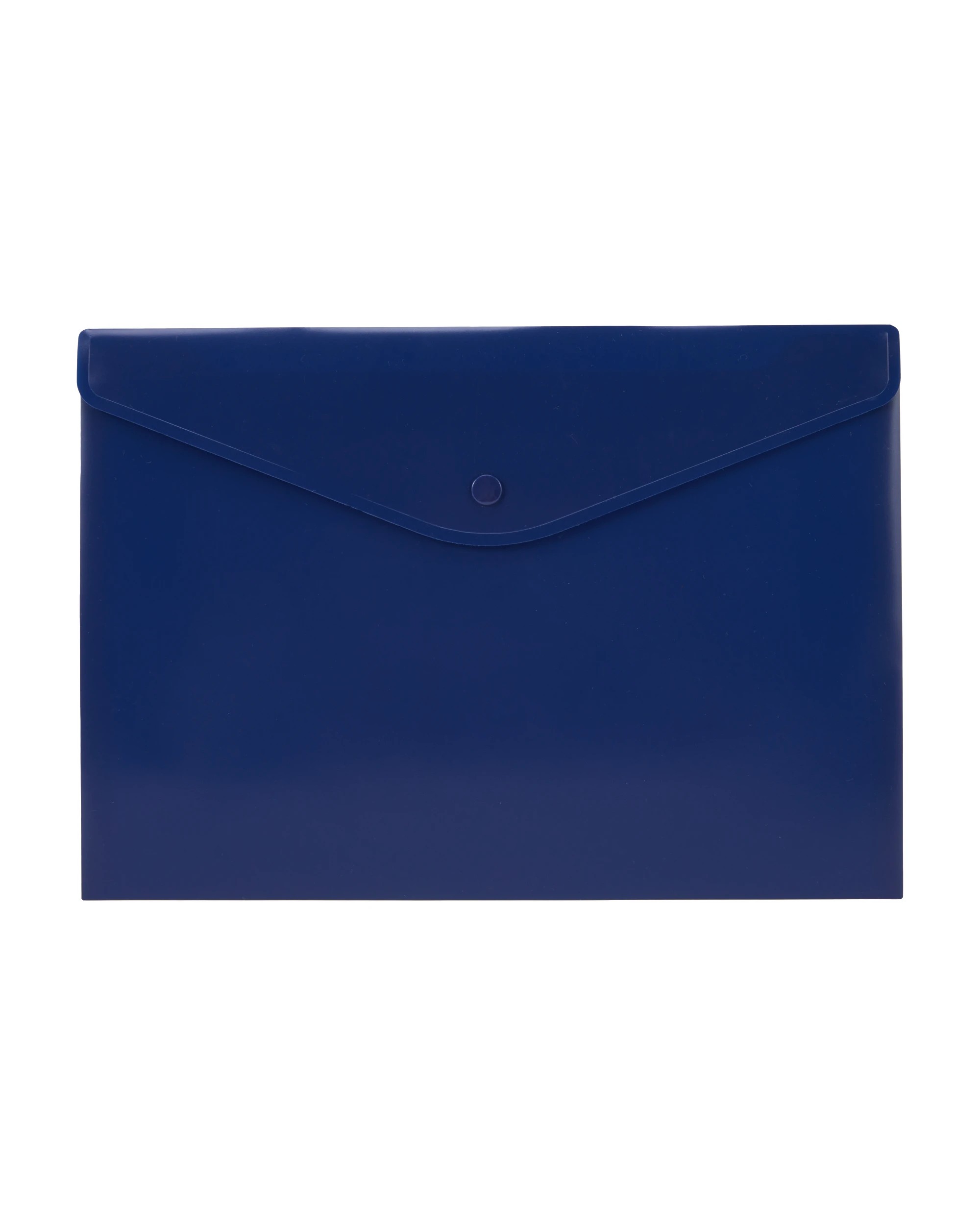 1 A4 Document Wallet - Navy, 1 of 6