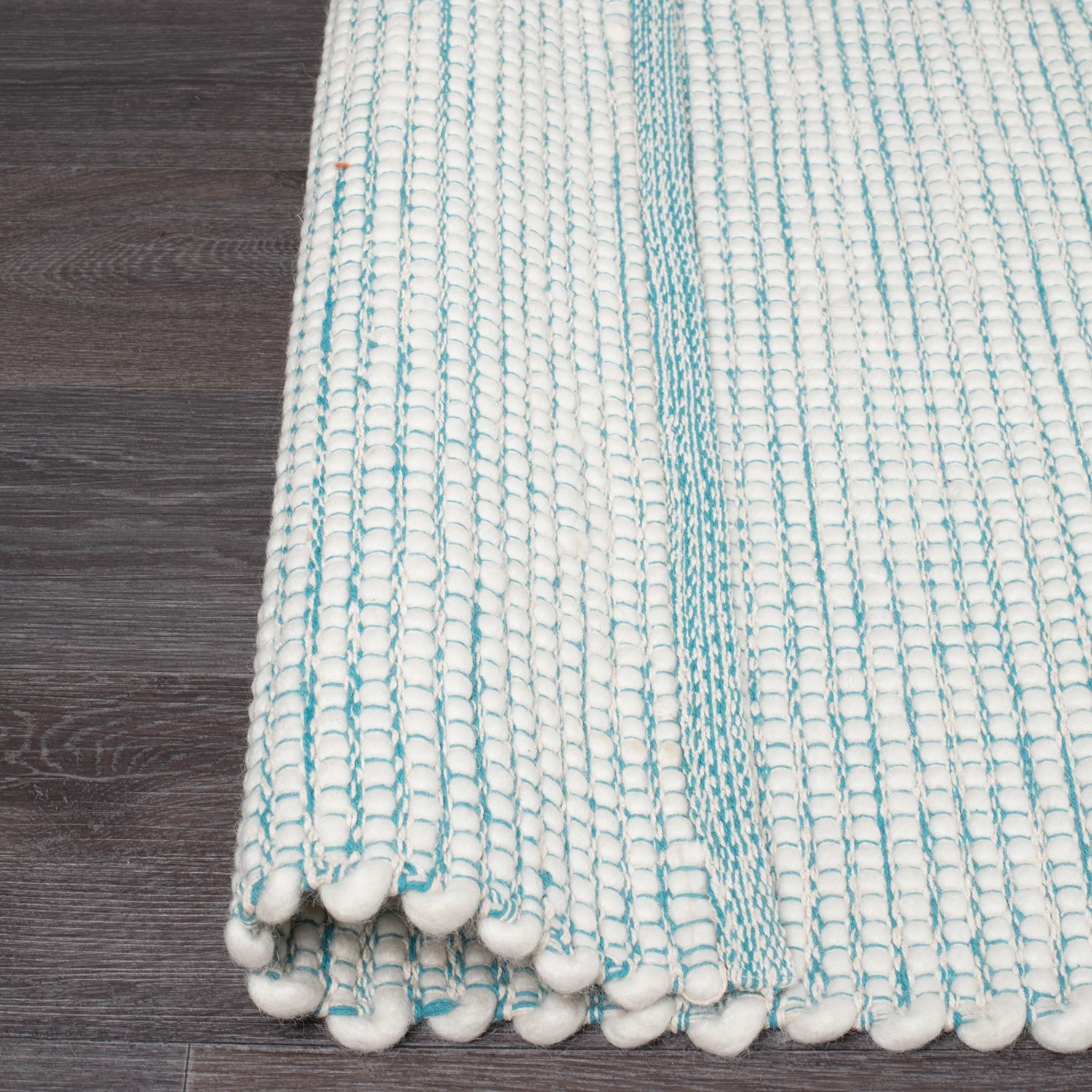 7 Common Ground Rugs Atelier 320x230cm - Extra Large Hand Loomed Wool Floor Rug - Silver, 7 of 7