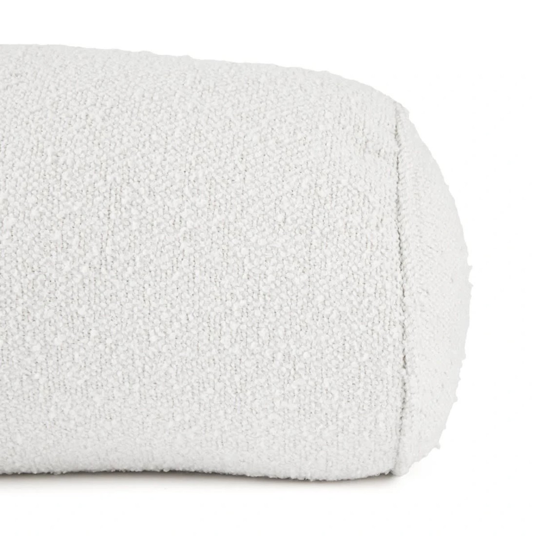 2 Bolster Boucle Cushion - White, 2 of 4