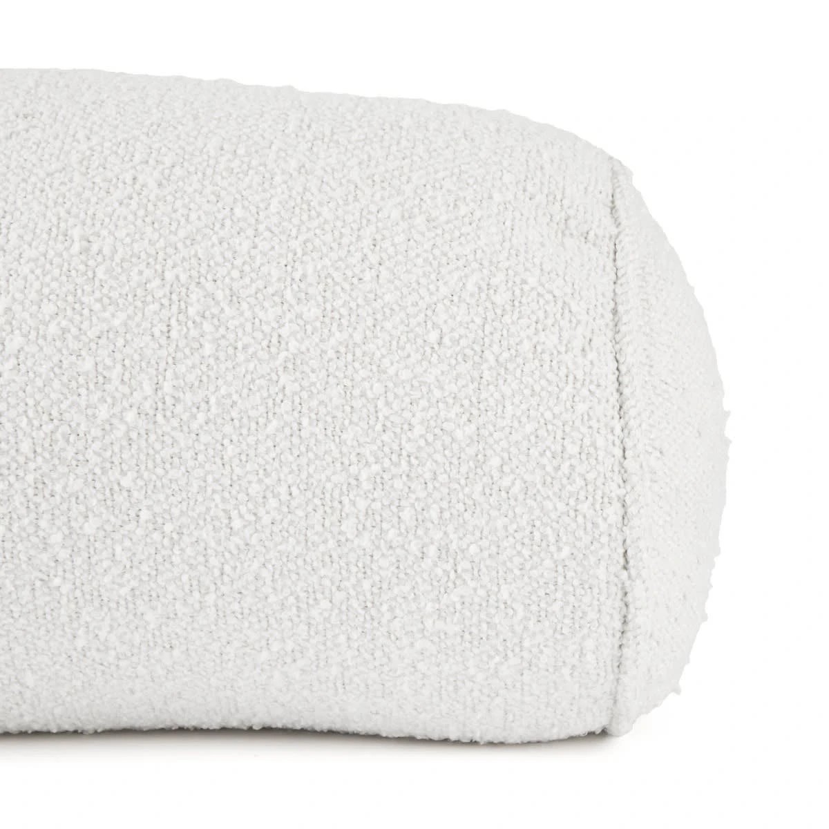 2 Bolster Boucle Cushion - White, 2 of 4