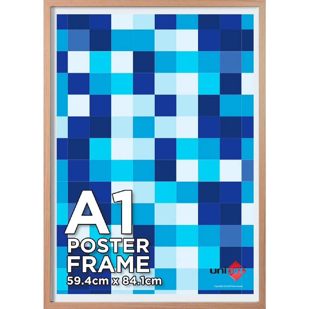 1 A1 Poster Frame Oak, 1 of 1