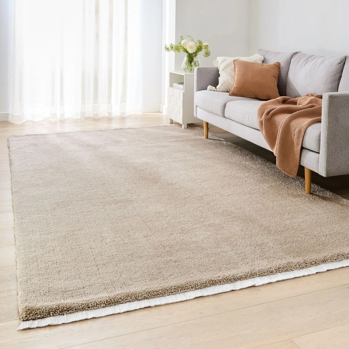1 Nyla Natural Rug - Extra Large - 270cm x 180cm, 1 of 7