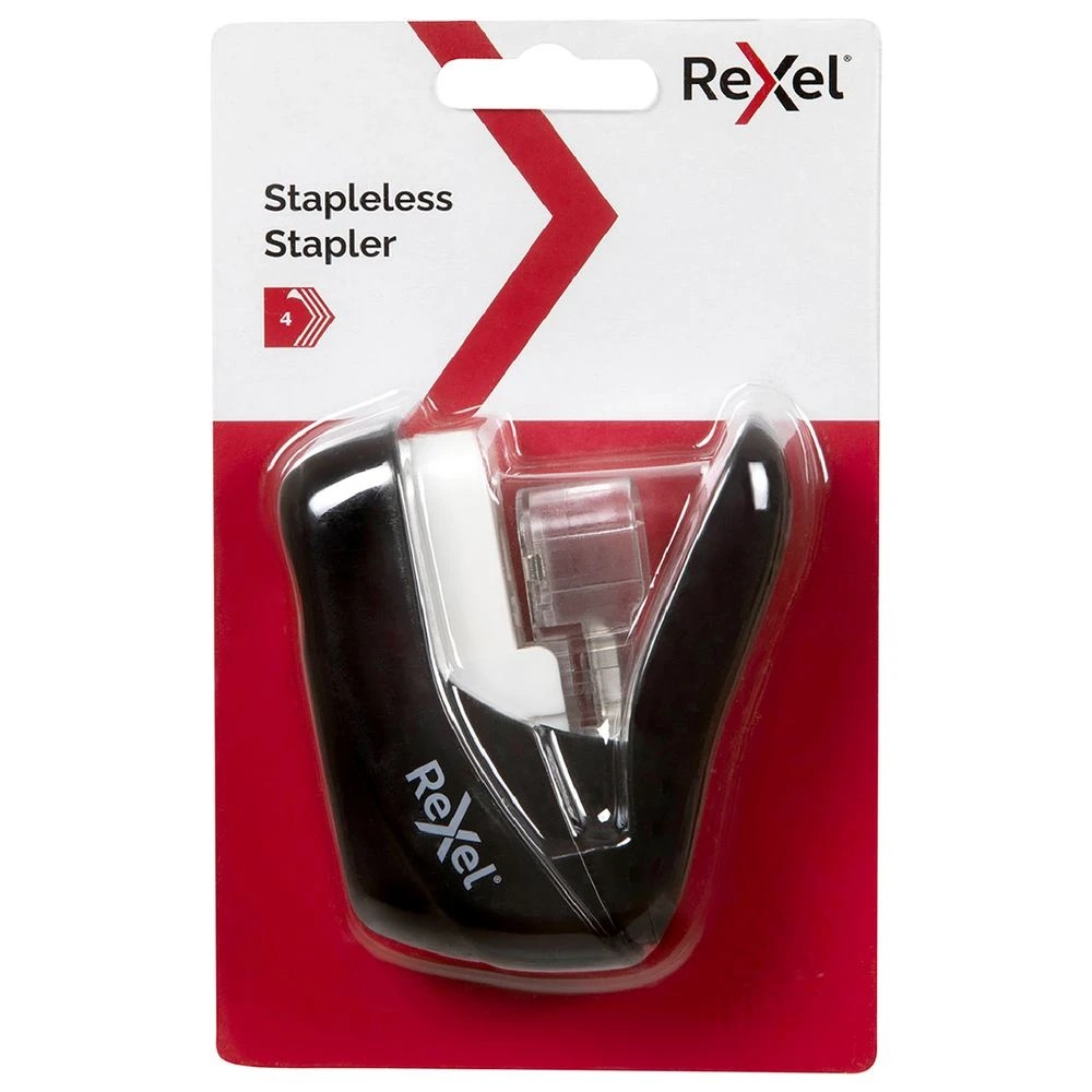 2 Rexel Stapleless Stapler Black, 2 of 2