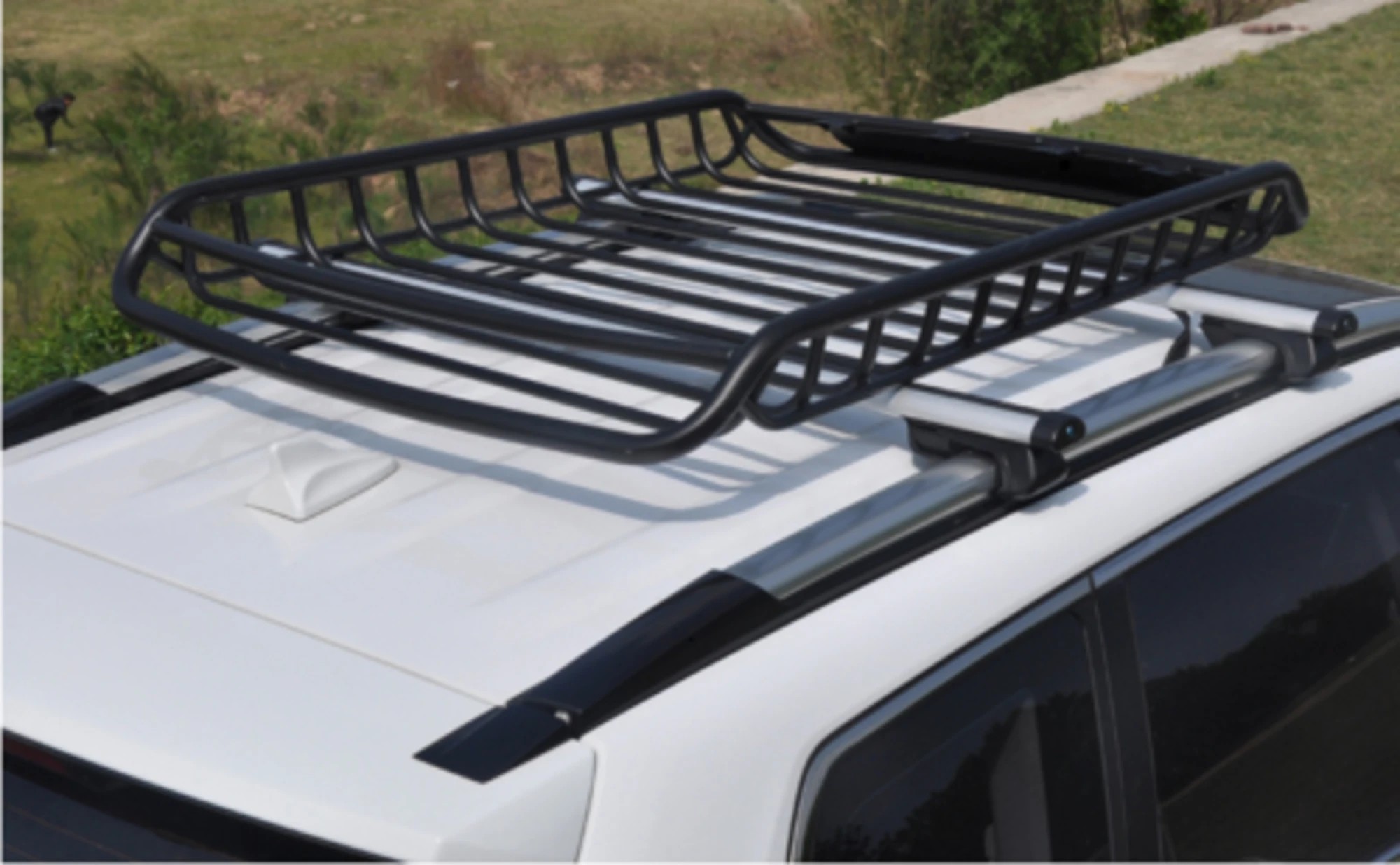 7 Elora Car Roof Rack Cross Bars Basket Luggage Carrier Vehicle Cargo, 7 of 8