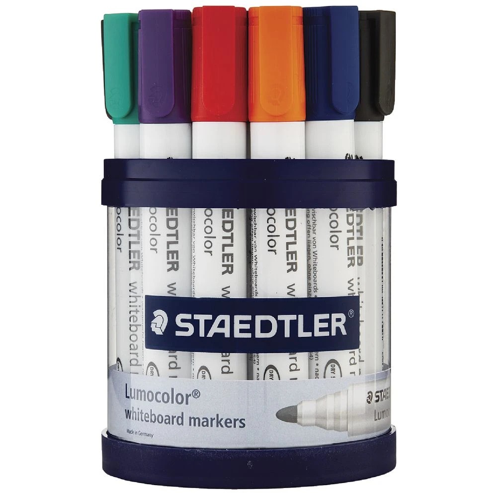 3 Staedtler Lumocolor Whiteboard Marker Bullet Assorted 19 Pack, 3 of 5