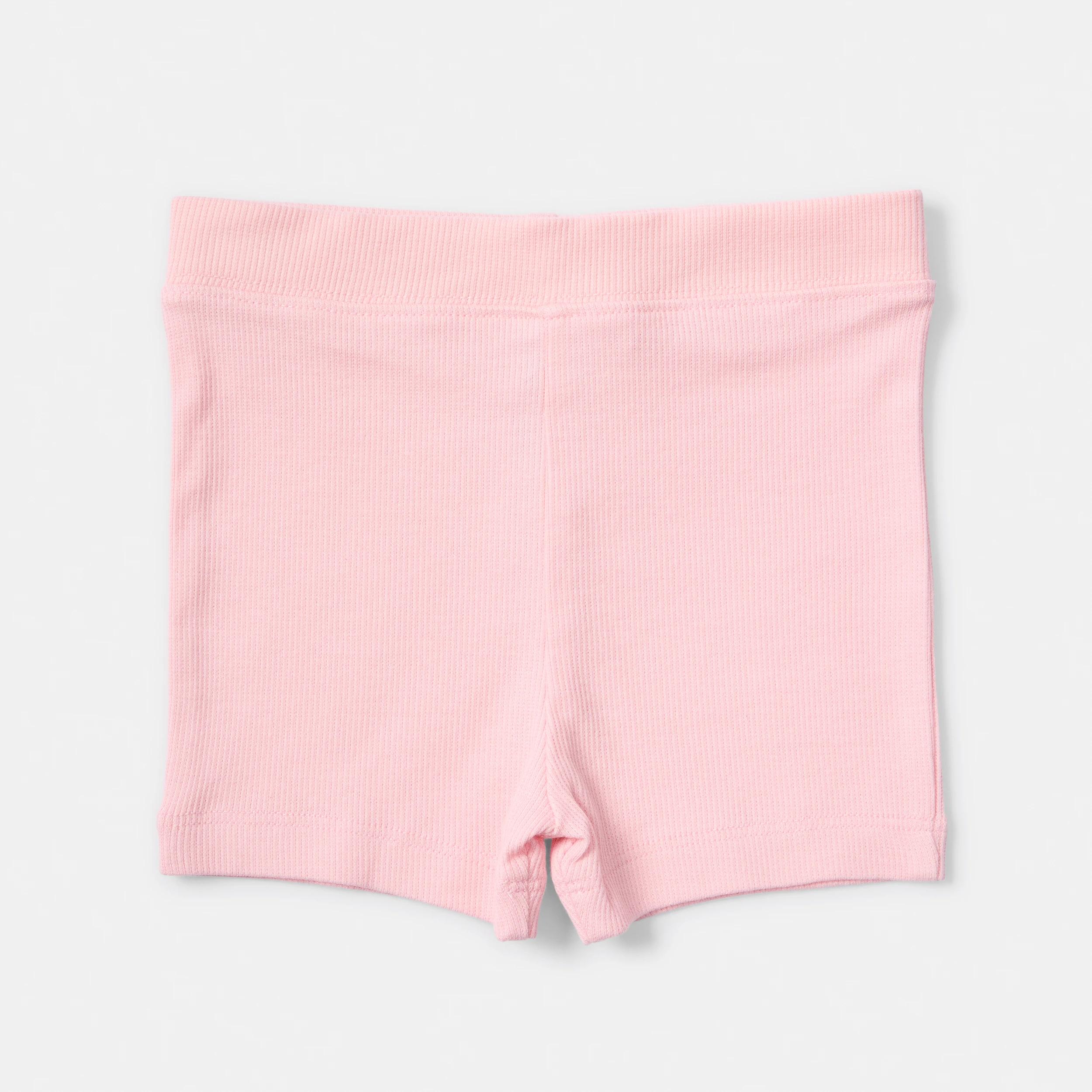 4 3 Pack Print Bike Shorts PINK CHERRY STRIPE, 4 of 8