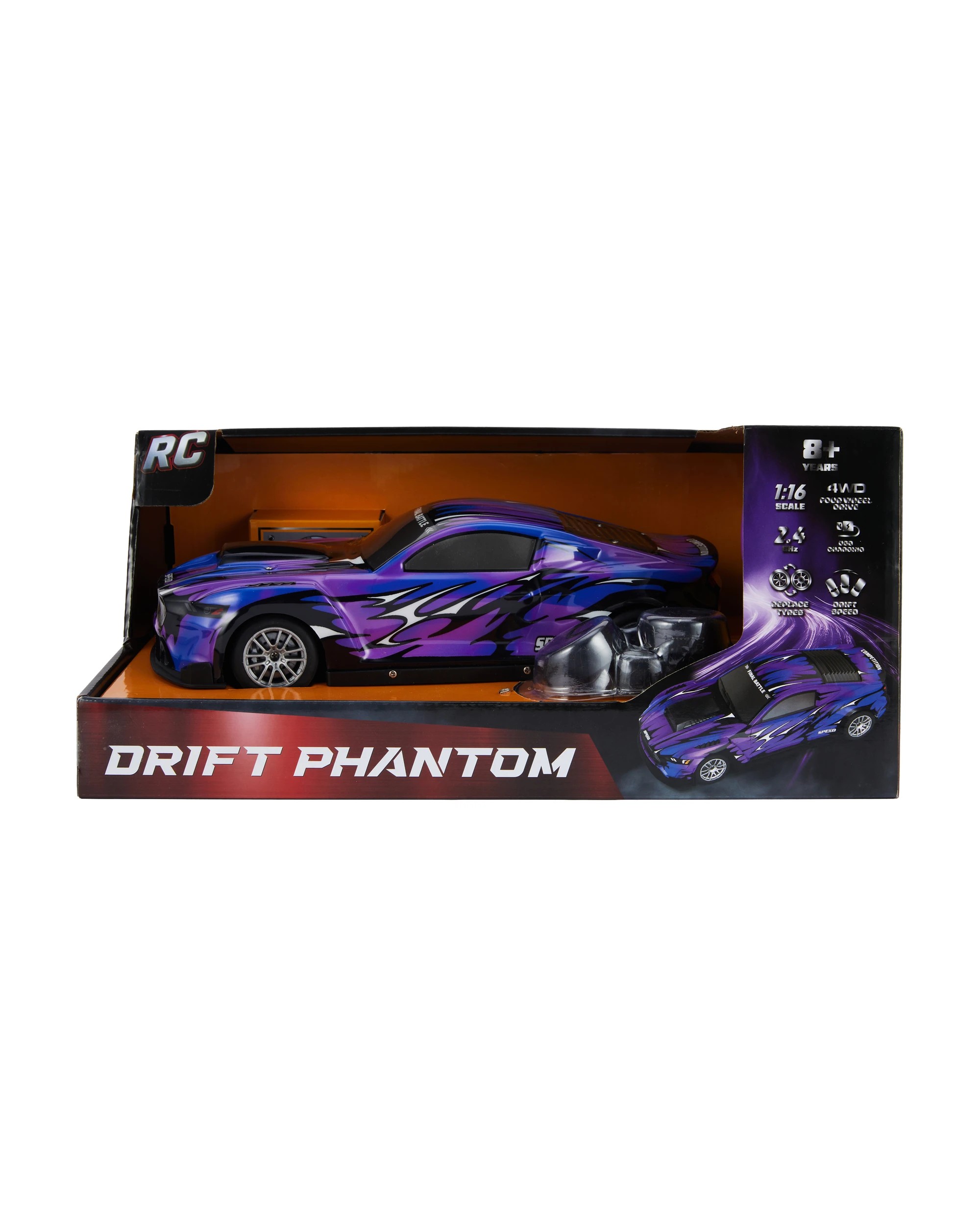 1 Drift Phantom Rally Sprint Swift Remote Control Car, 1 of 9