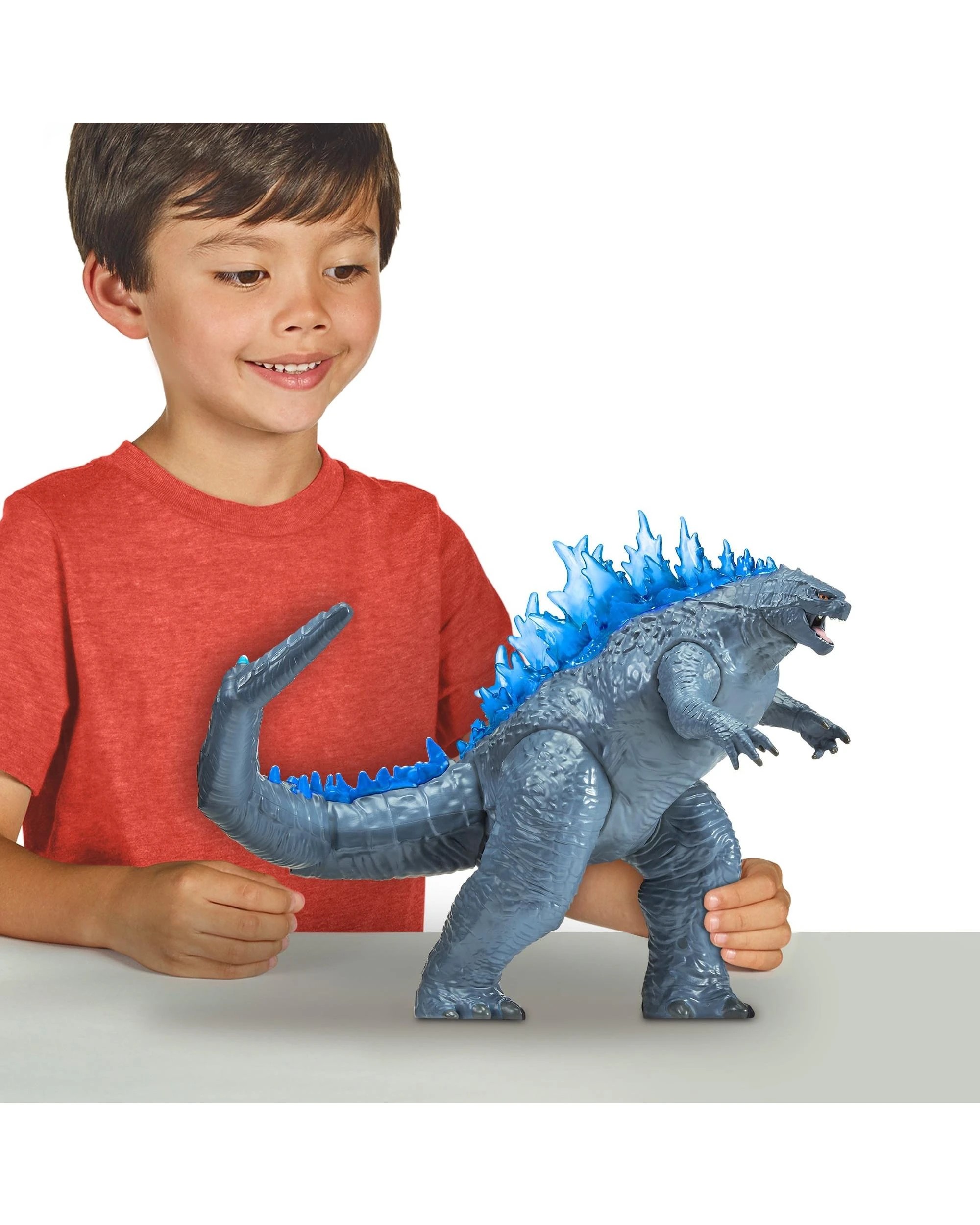 7 MonsterVerse Godzilla King of the Monsters Roll 'N Battle Godzilla 11 inch Giant Figure, 7 of 8