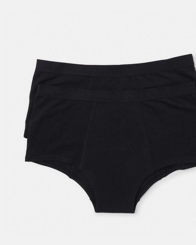 2 Pack Boyleg Period Briefs - Heavy and Moderate 