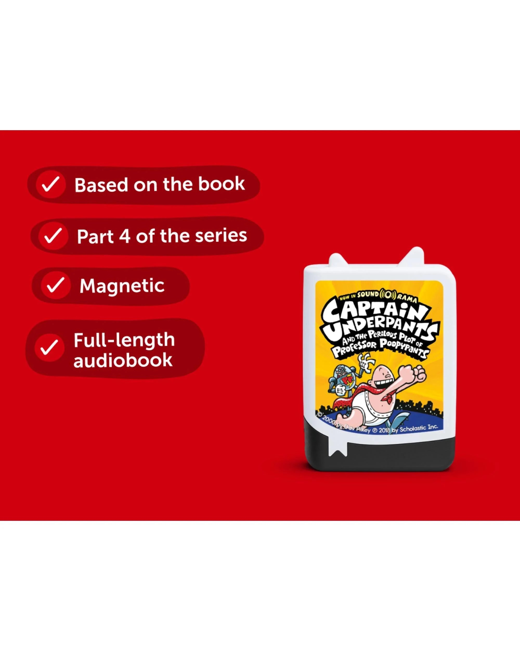 5 Dav Pilkey - Captain Underpants and the Perilous Plot of Professor Poopypants Book Tonie - Multi, 5 of 6