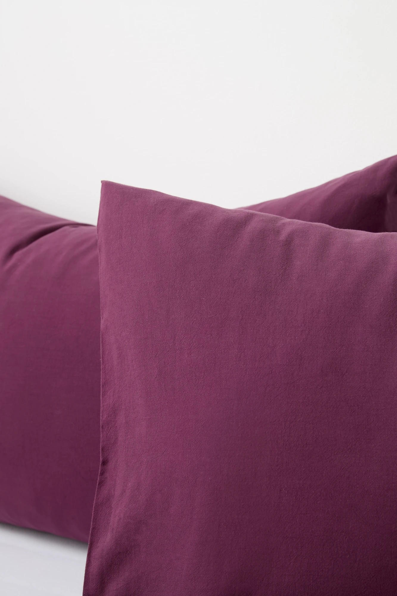 2 Arlo Stonewash 2 Pack Pillowcases - One Size - Pink, 2 of 2