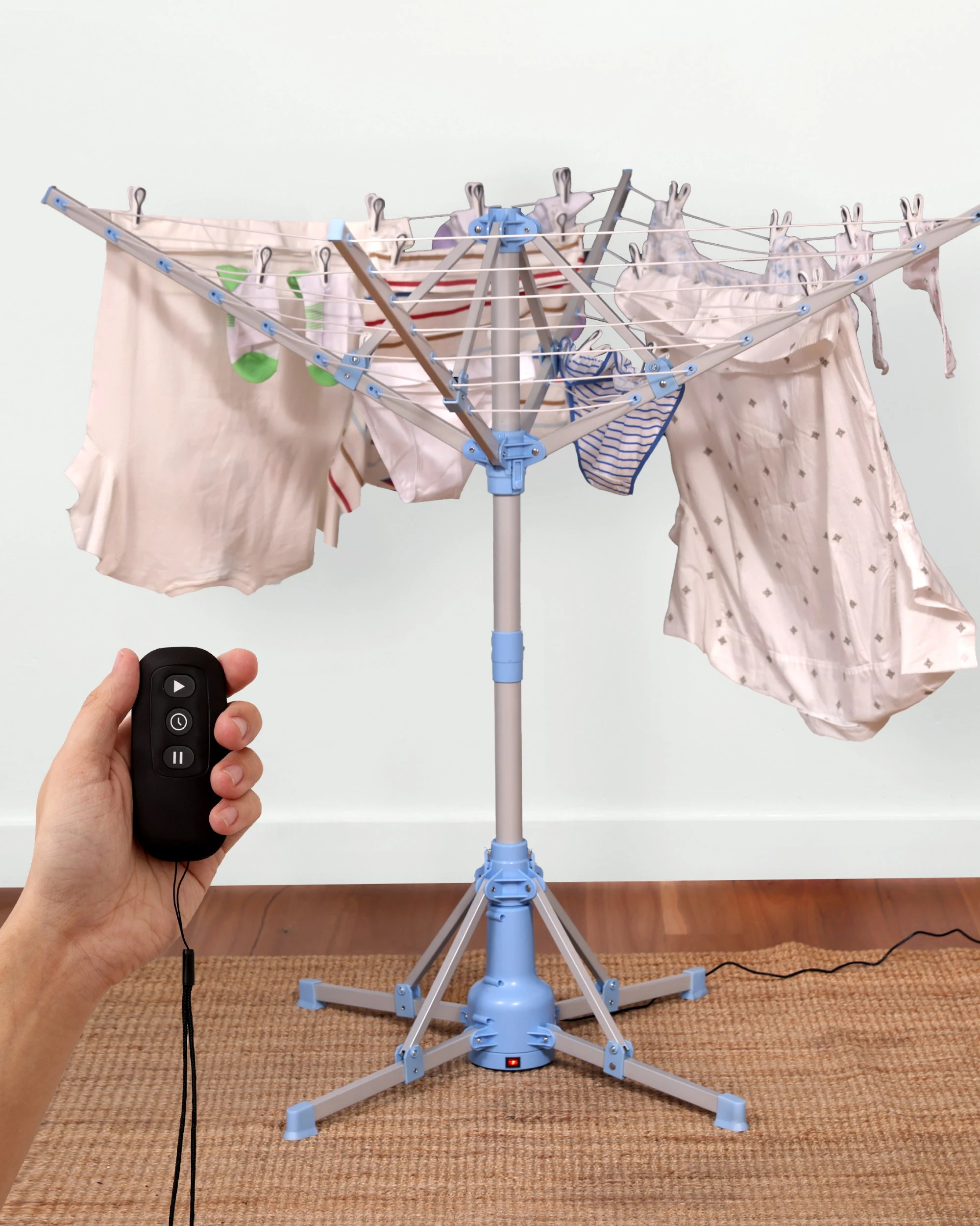 7 Eezy Breezy Smartline Ultra-Efficient Motorised Clothesline For Fast Indoor Drying, 7 of 8