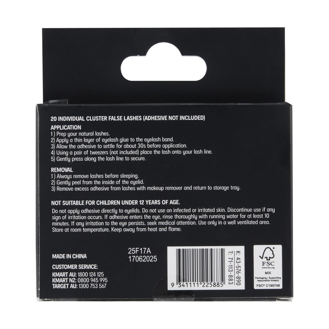 5 OXX Cosmetics 20 Pack Cluster False Lashes - No. 711, 5 of 5