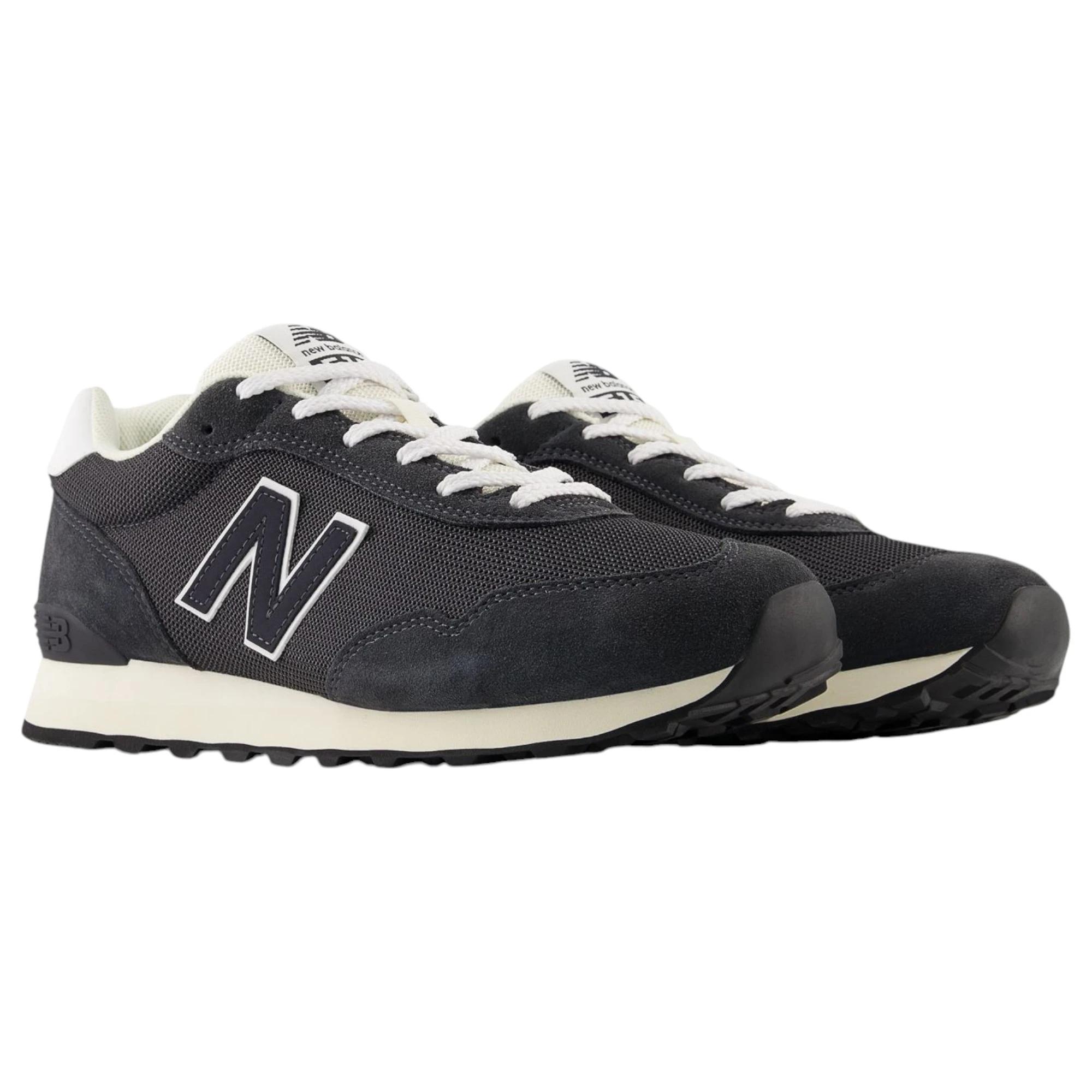 2 New Balance Mens 515 Black/ White Athletic Shoes BLACK/WHITE, 2 of 7