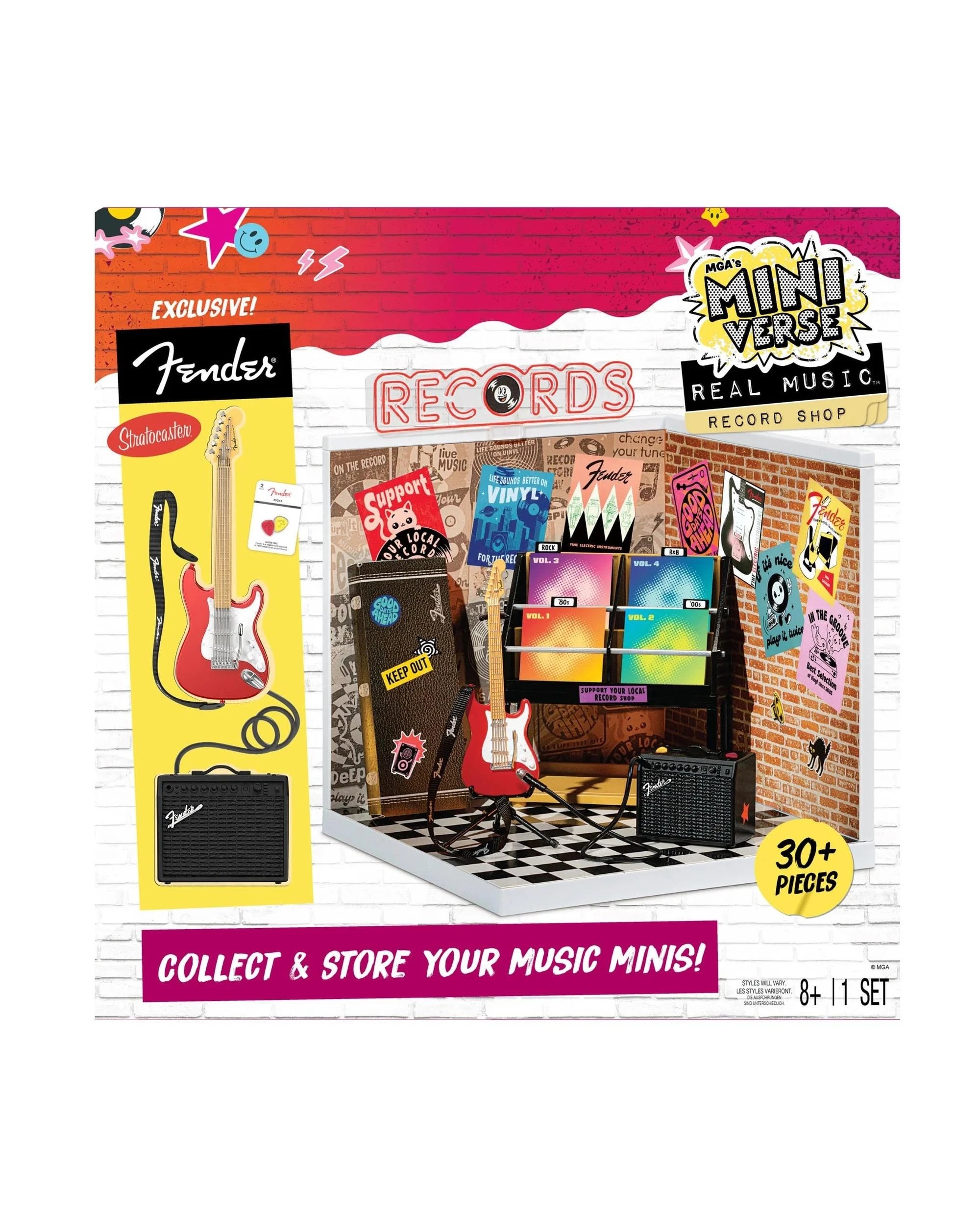 MGA's Miniverse Real Music Record Shop - Kmart