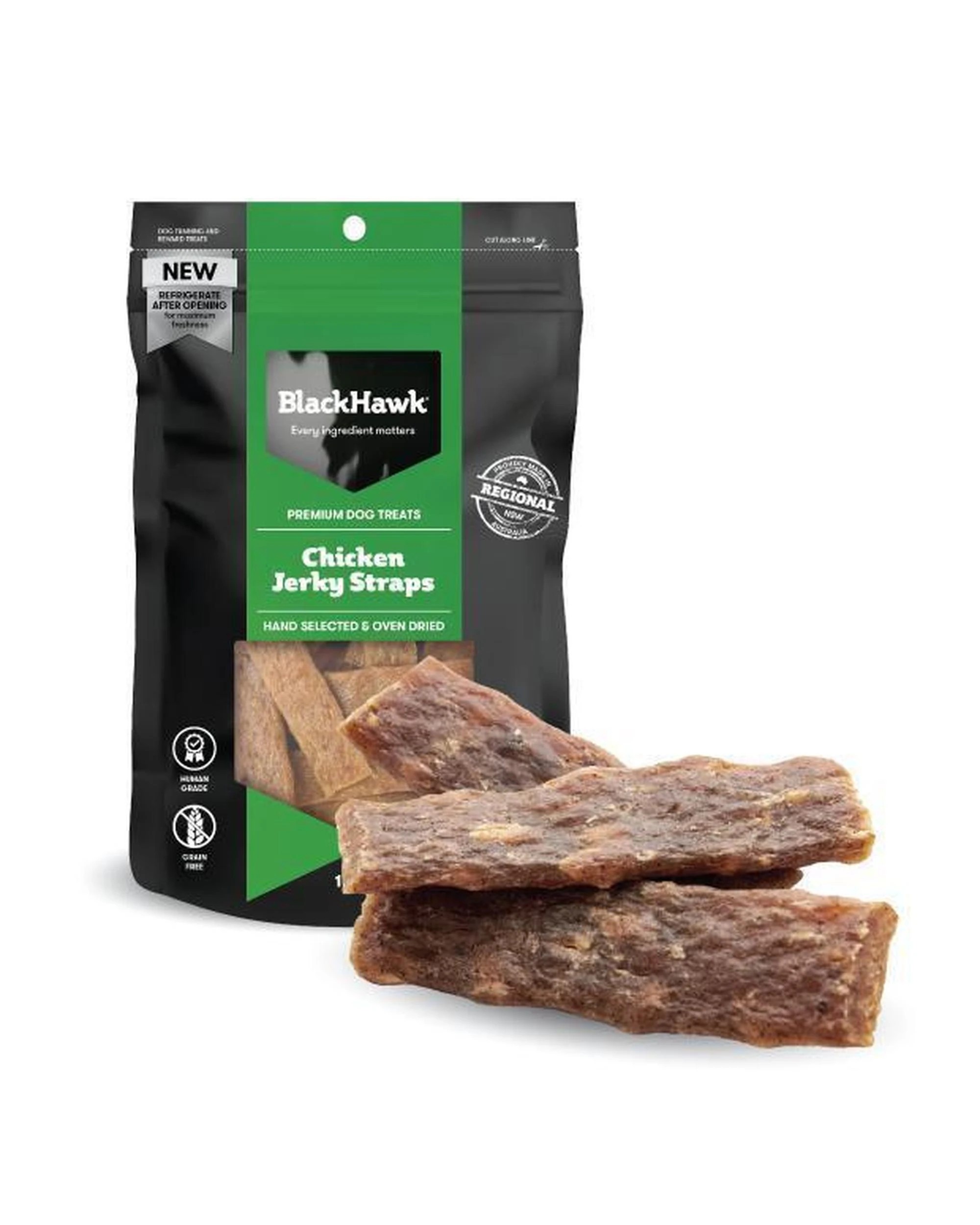3 Black Hawk Chicken Jerky Straps Natural Dog Treats 100g, 3 of 4