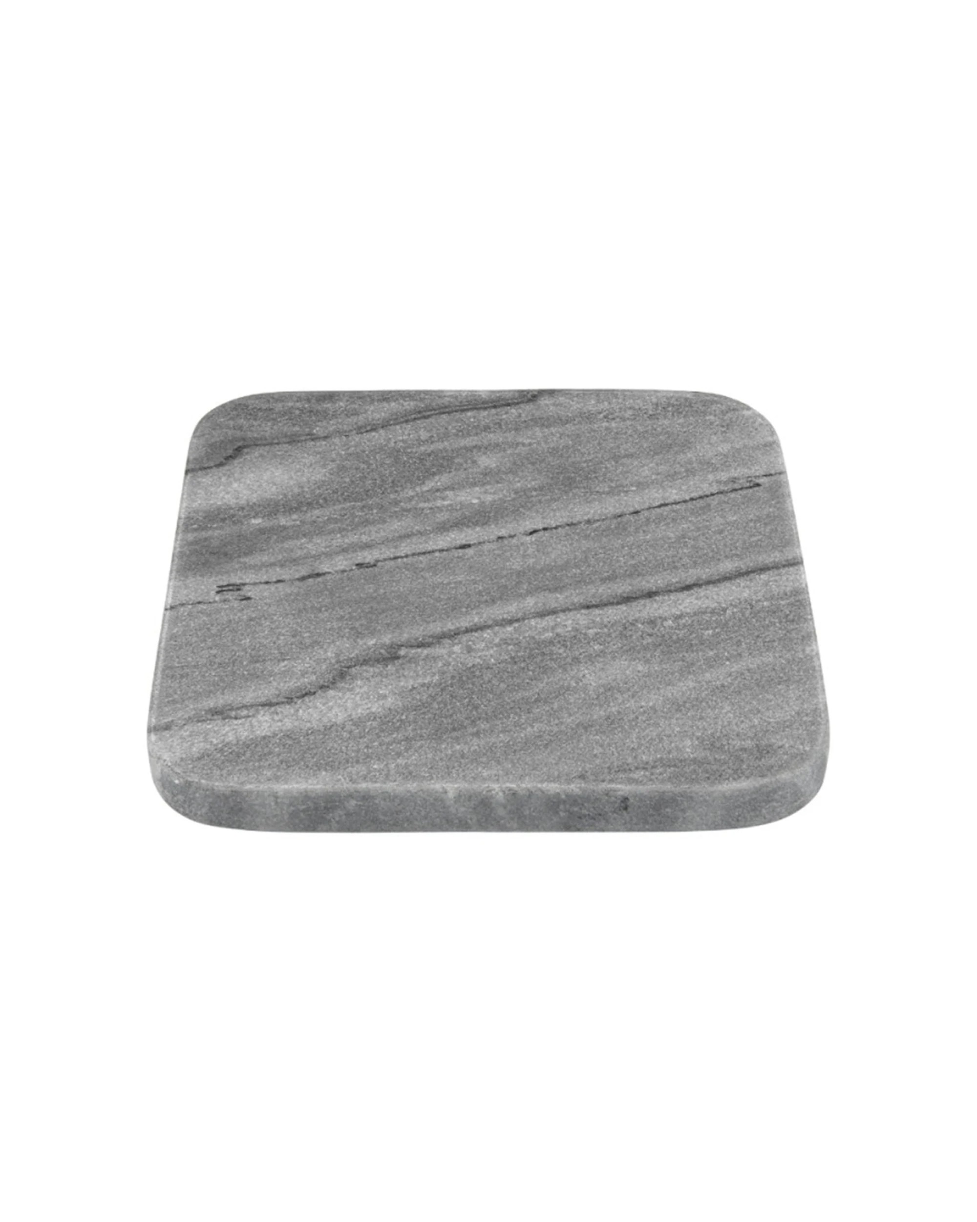 2 Maxwell & Williams Coaster Collective Square Marble 10cm - Charcoal, 2 of 2