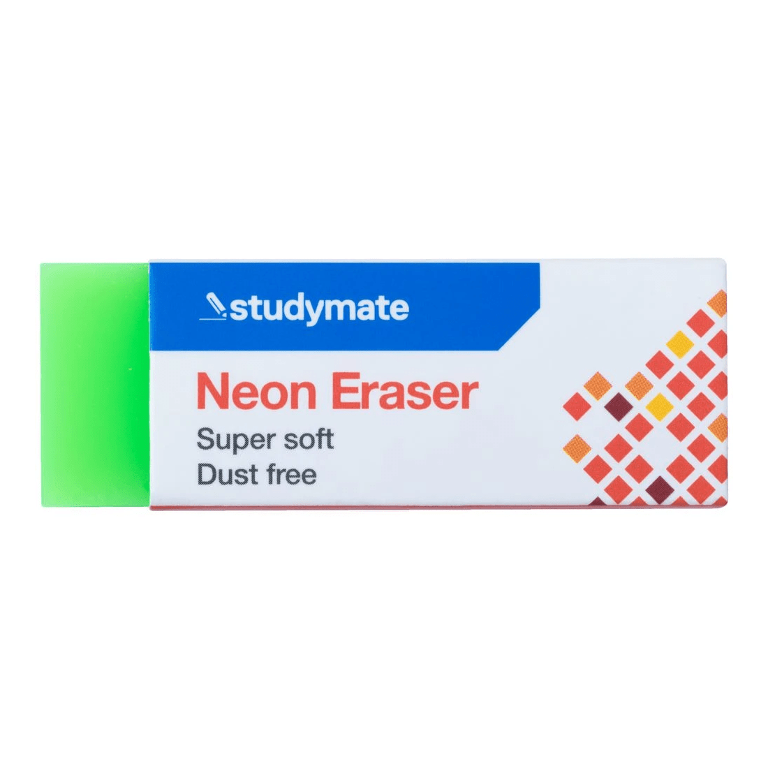 2 Studymate Neon Eraser Green, 2 of 4