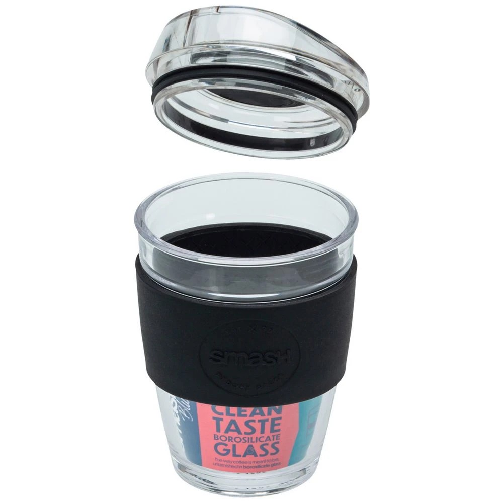 3 Smash Blue Glass Barista Buddy 350mL Black, 3 of 7