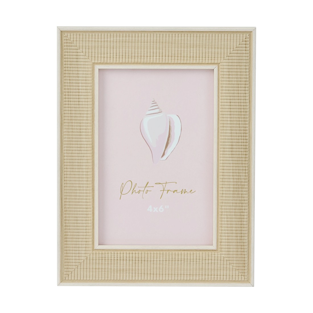 1 4in. x 6in. Ribbed 2 Tone Frame, 1 of 5