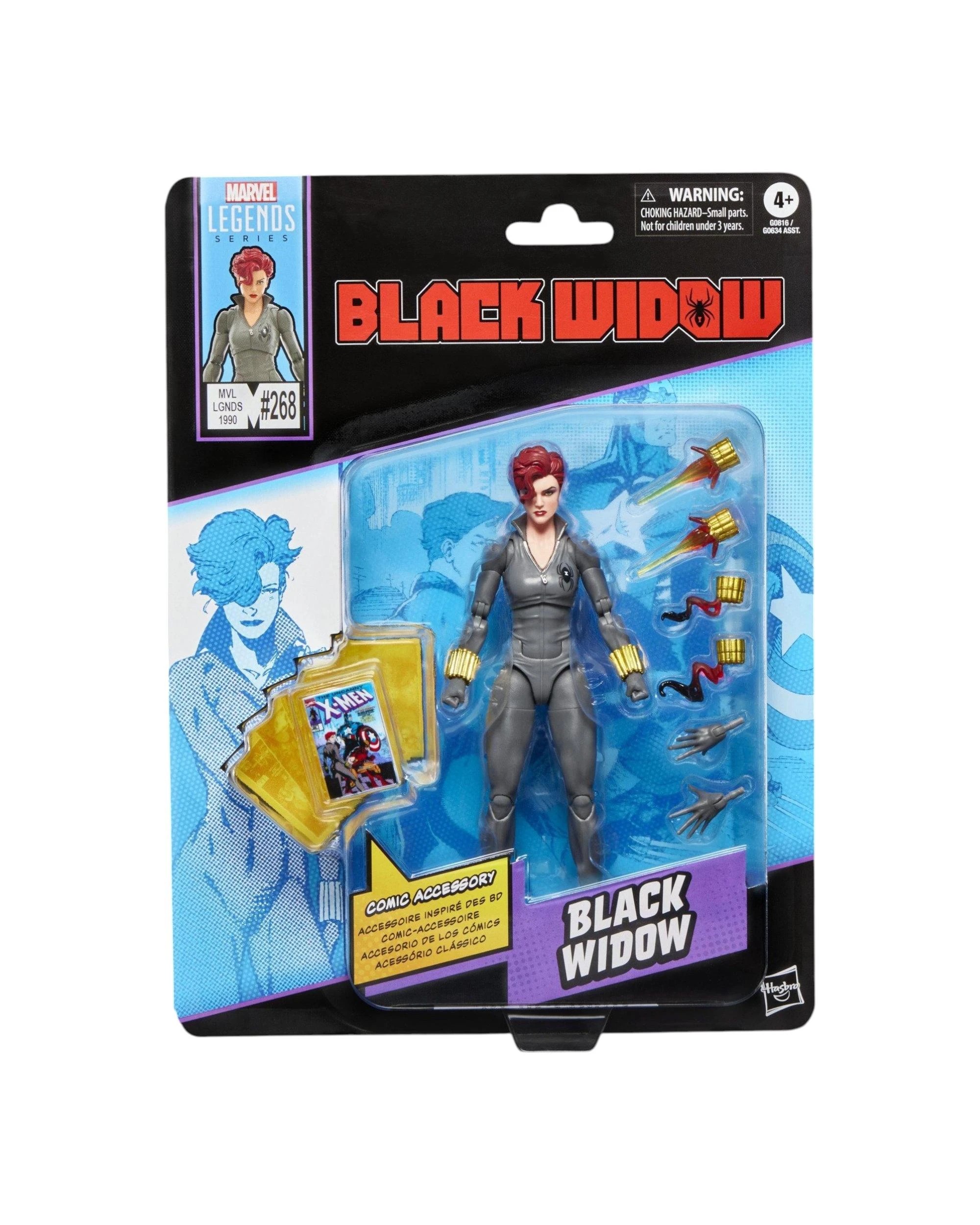 1 Marvel Legends Series Uncanny X-Men Black Widow Action Figure, 1 of 10