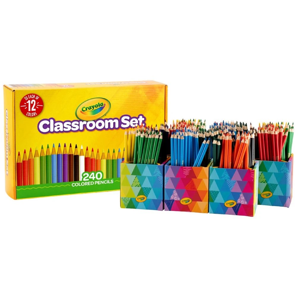 2 Crayola Coloured Pencils Classroom Pack 240 Pieces, 2 of 4