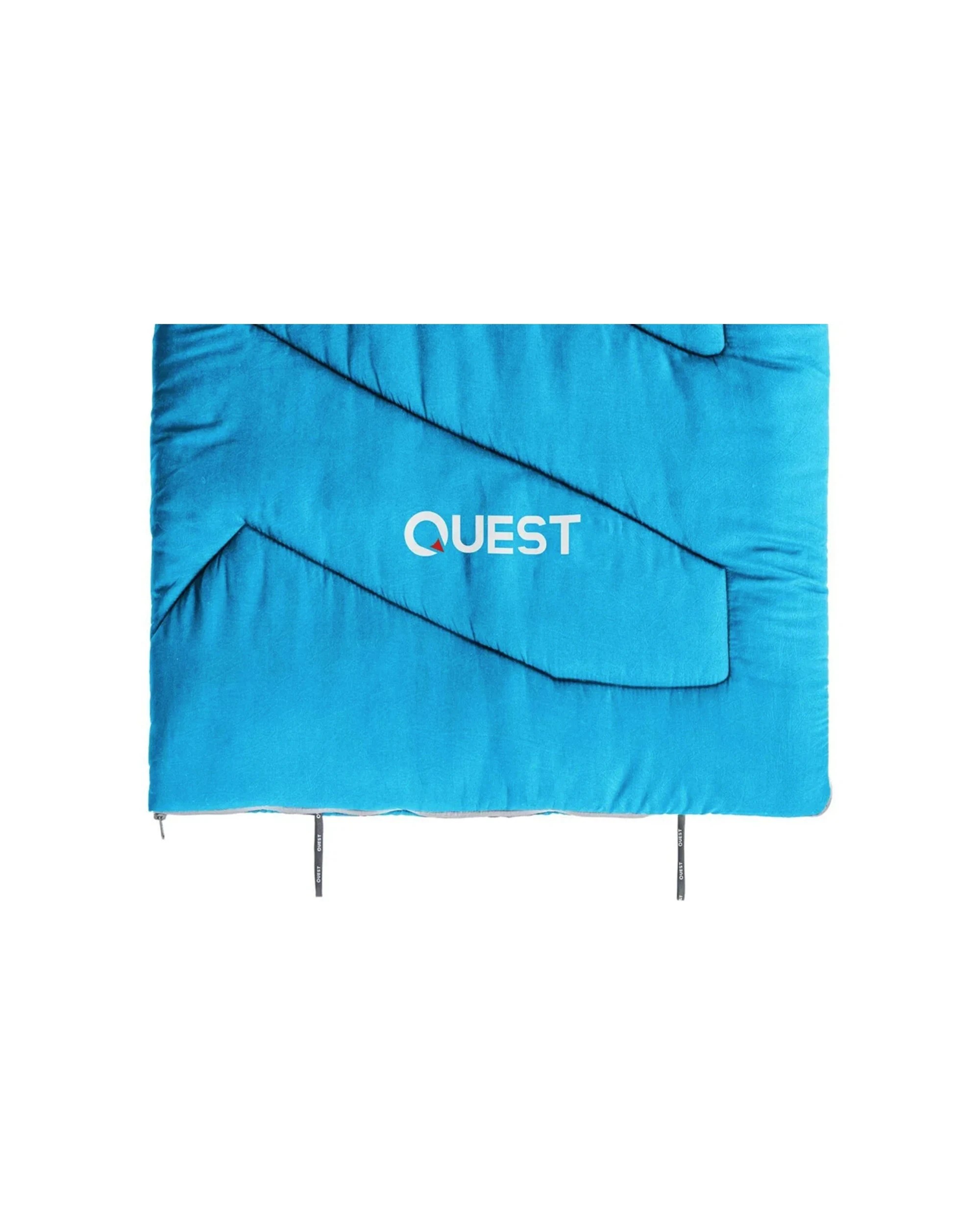 7 Quest Ridgeline 0 Degree Sleeping Bag With Carry Bag Synthetic Fill - Blue, 7 of 8