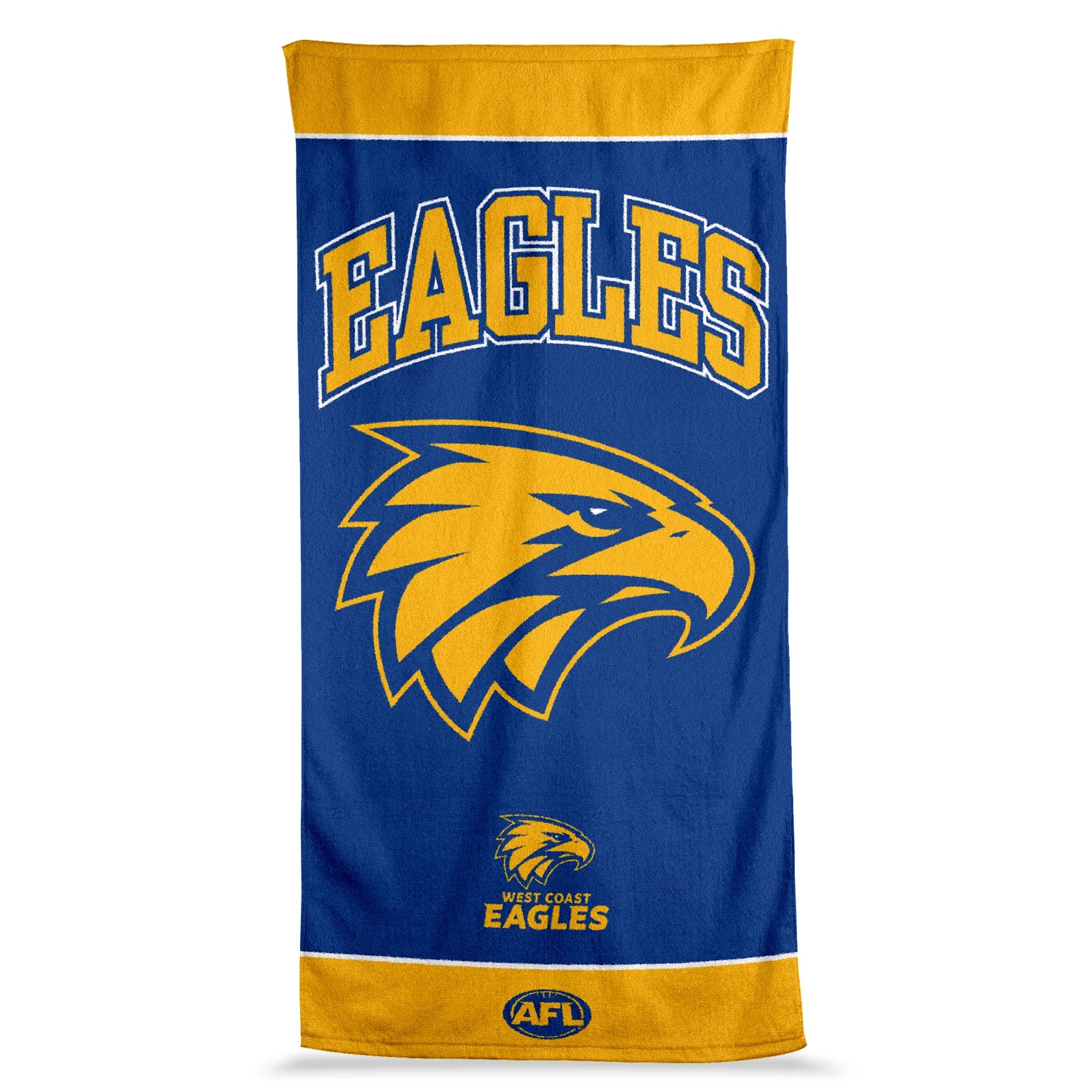 1 AFL West Coast Eagles Cotton Beach Towel, 1 of 4