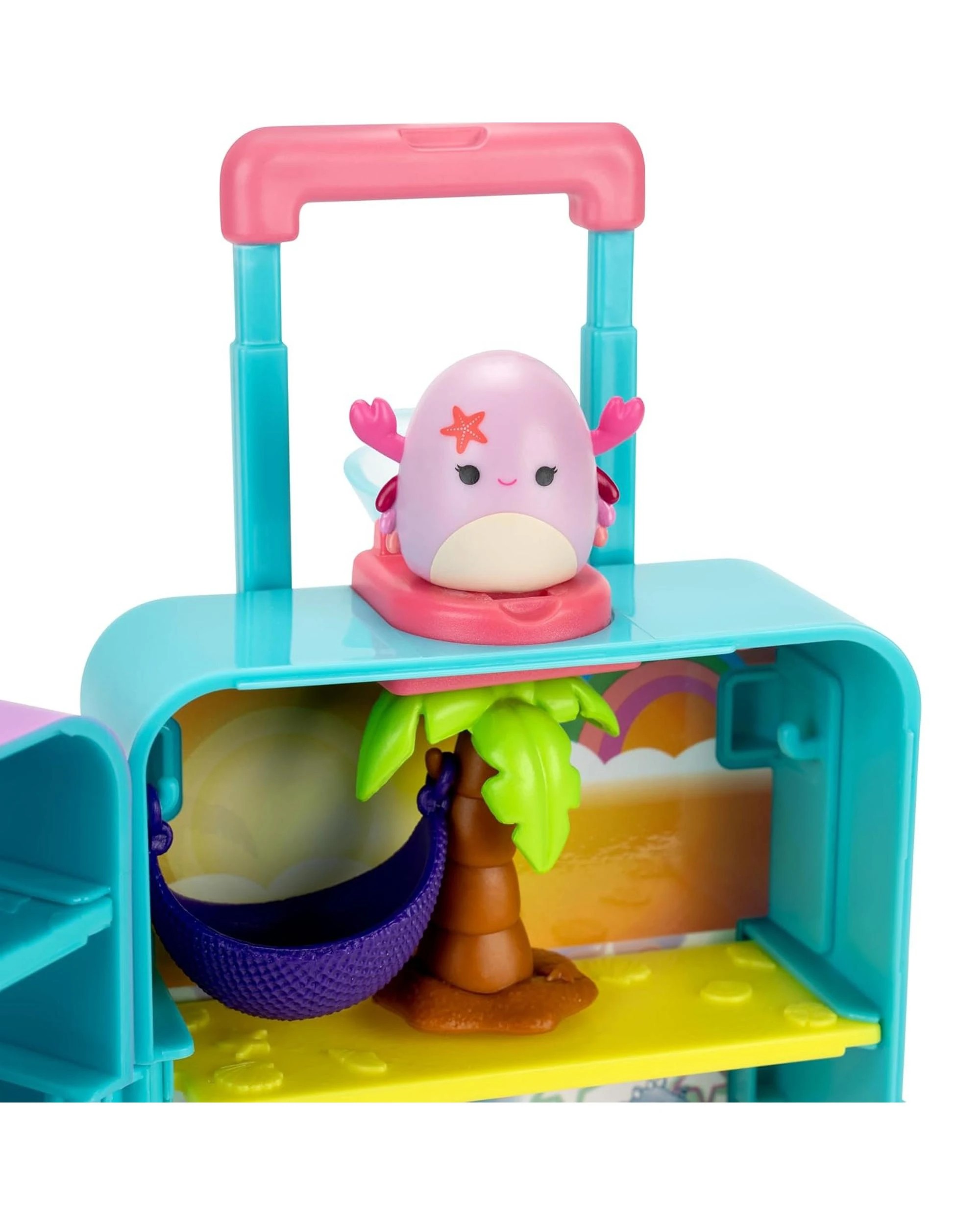 3 Squishmallows Squish-A-Longs On The Go Luggage Playset, 3 of 9