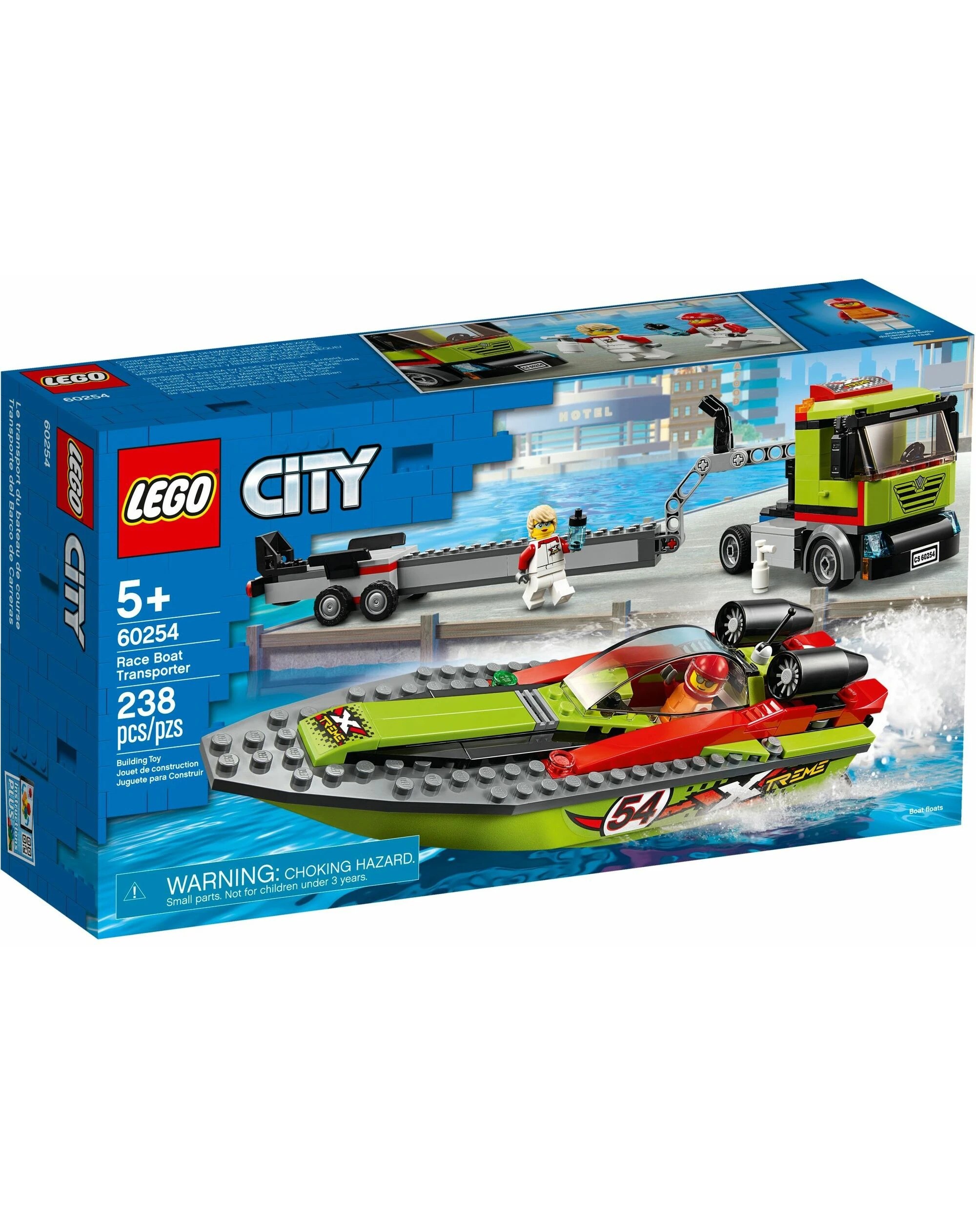 1 Lego City 60254 Race Boat Transporter, 1 of 5
