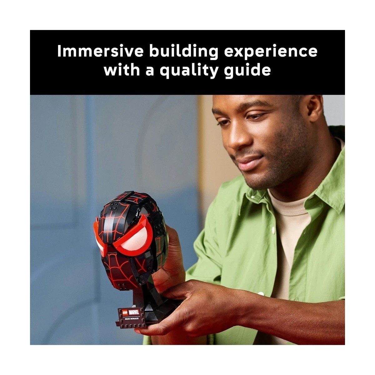 4 LEGO Marvel Miles Morales’ Mask 76329, 4 of 10