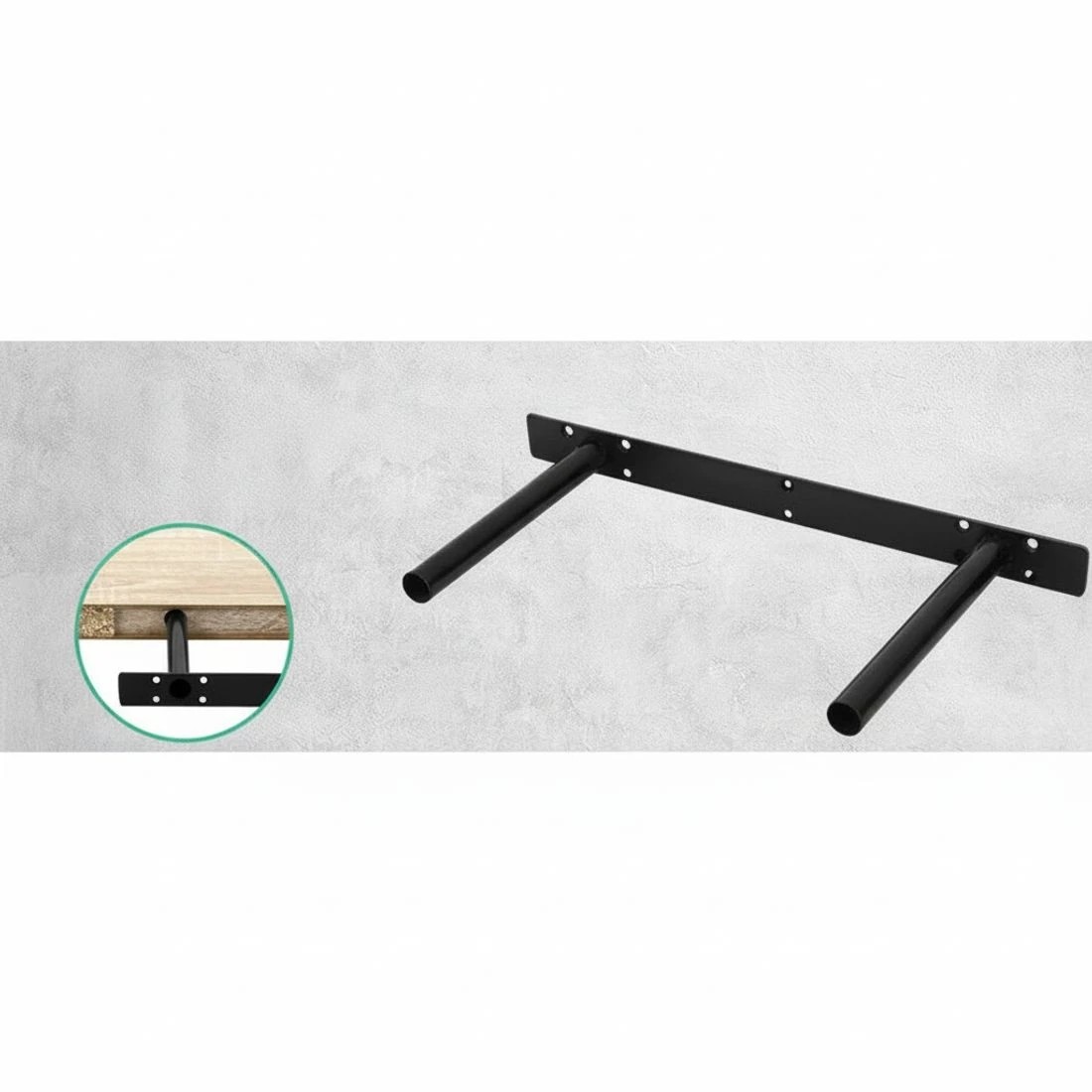 7 Artiss Floating Wall Shelf Set of 3 - Natural, 7 of 7