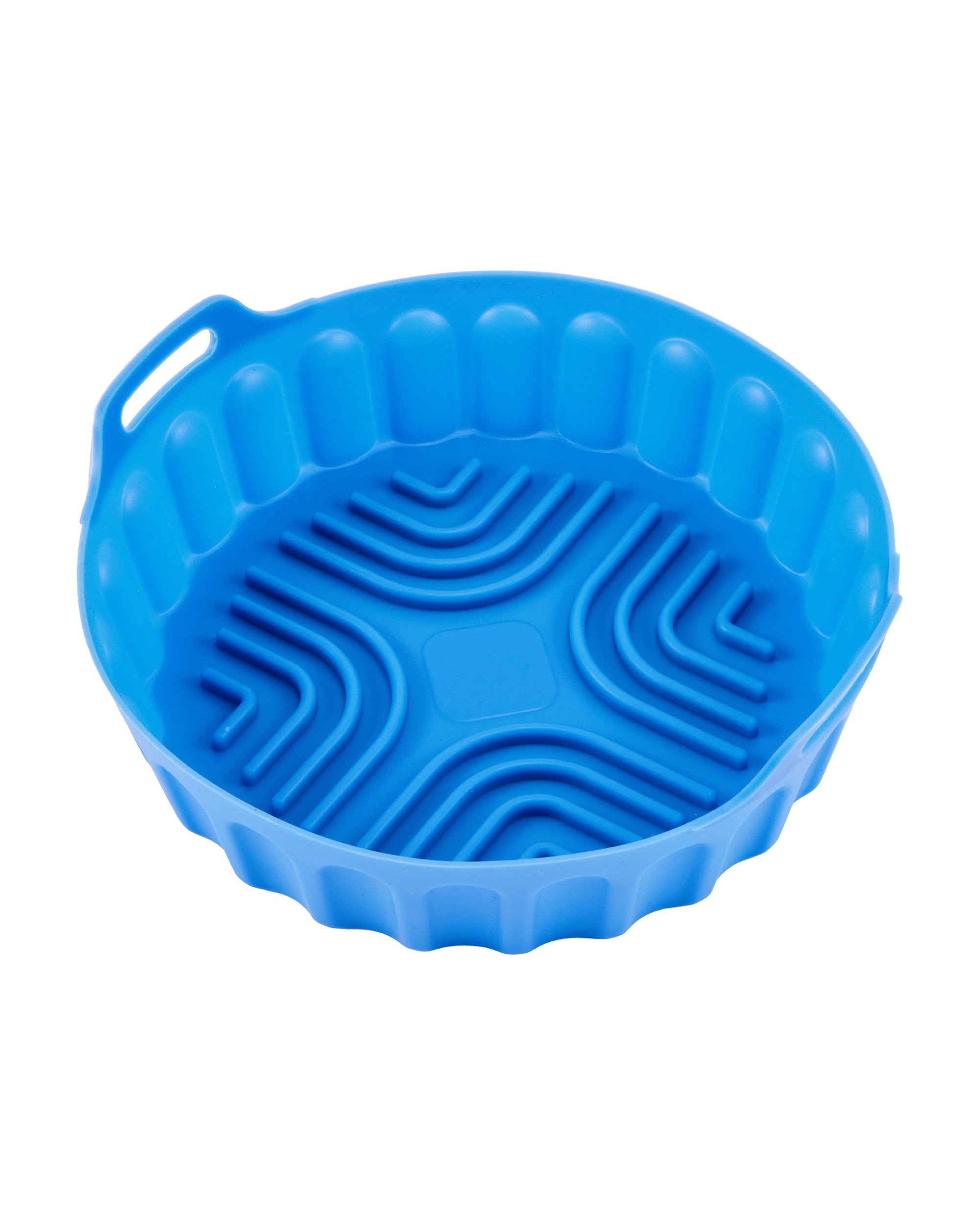 4 Set of 6 Silicone Air Fryer Trays - Blue, 4 of 9