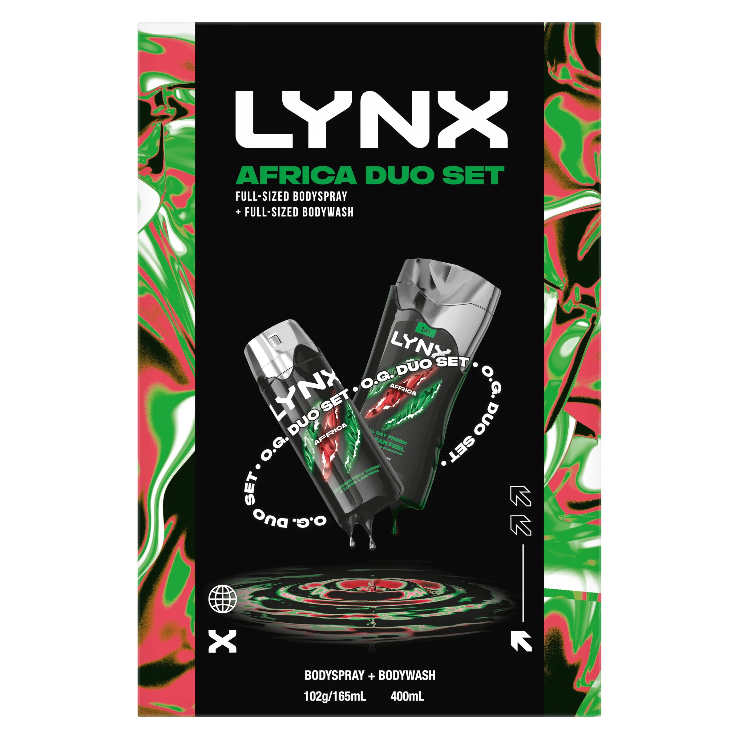 1 LYNX Africa Duo Gift Set, 1 of 3