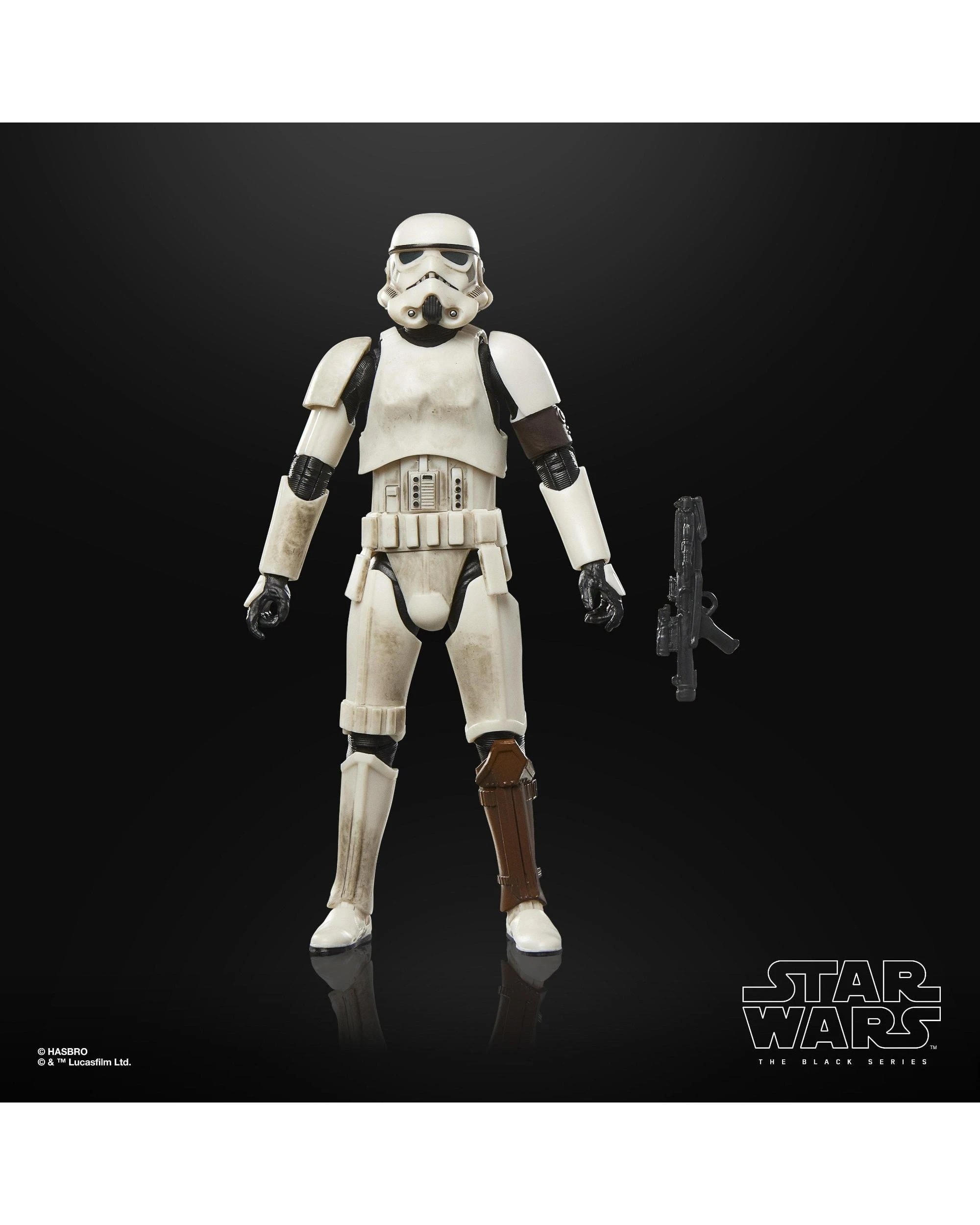 3 Star Wars The Black Series Star Wars: The Mandalorian and Grogu Imperial Remnant Stormtrooper - 06 -  Action Figure, 3 of 7