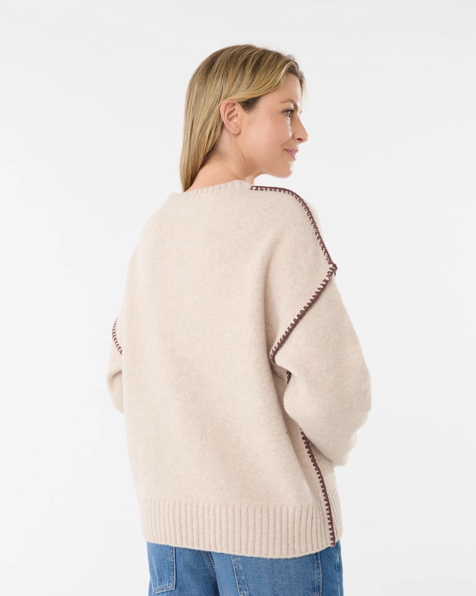 3 Blanket Stitch Jumper Bge Otml, 3 of 7