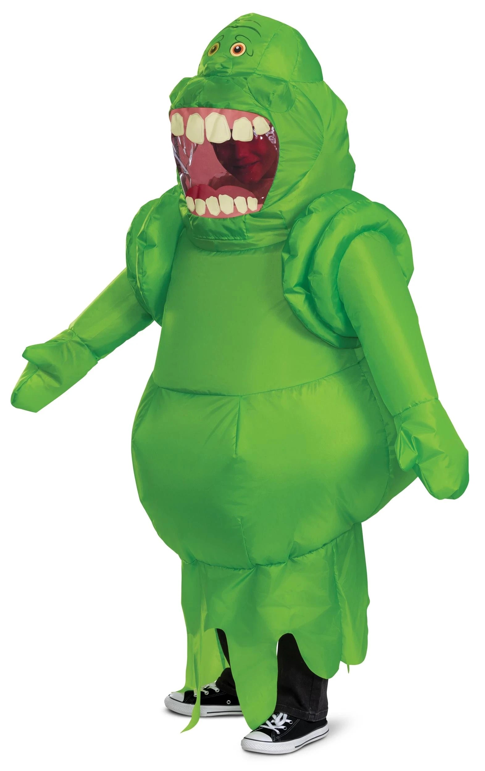 1 Slimer Inflatable Child Costume - Multi, 1 of 5