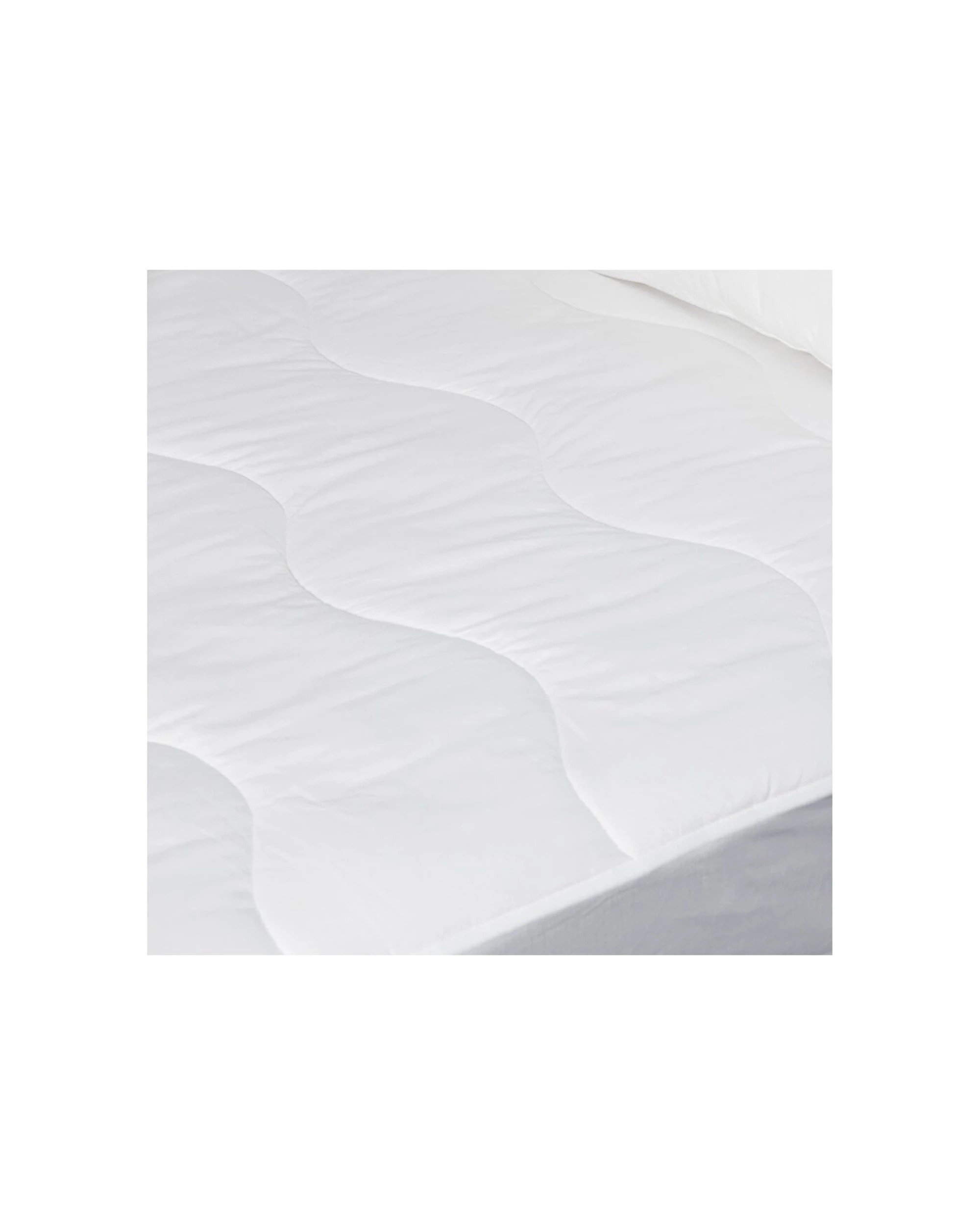 2 Tontine Classic Comfort Allergy And Asthma Sensitive Mattress Protector - White, 2 of 4
