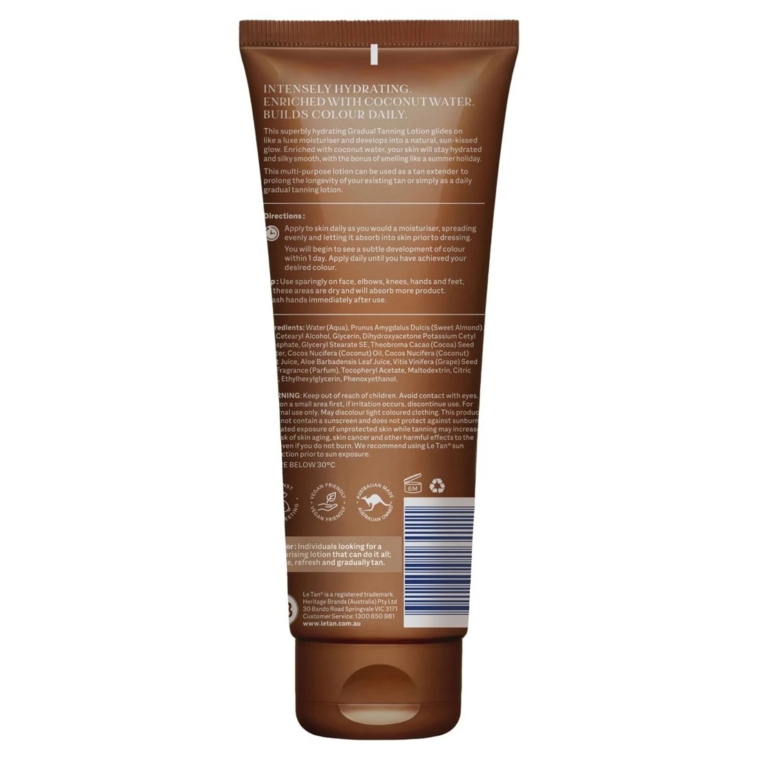 2 Le Tan Gradual Tanning Lotion 250ml - Natural Glow, 2 of 6