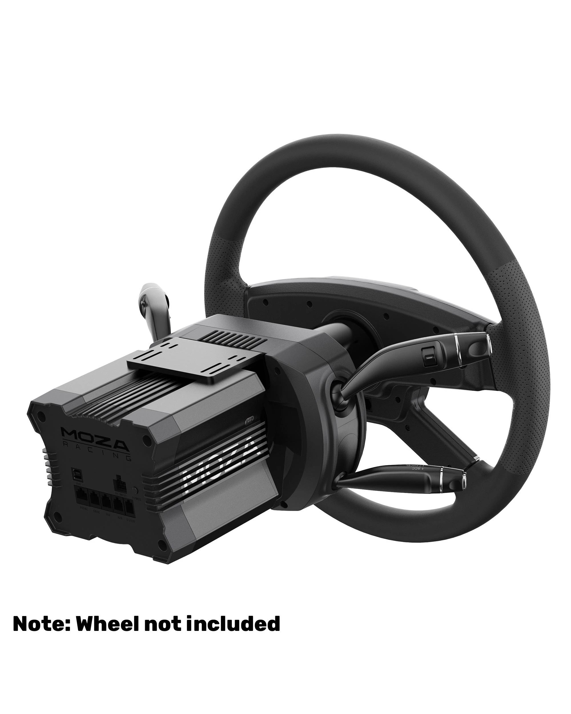 2 MOZA Racing Multi-Function Stalks - Black, 2 of 10