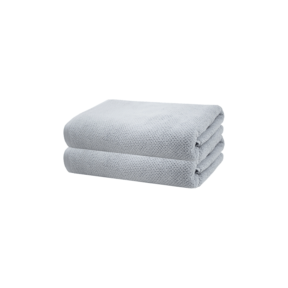 3 2pc Bambury Ultra Soft Angove Bath Towel 70x140cm Dream Cotton Woven Home Decor
 - Grey, 3 of 3