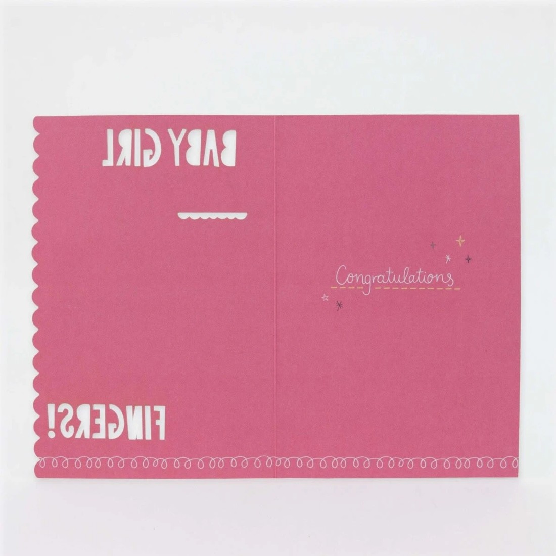 2 Connections from Hallmark Baby Girl Congratulations Card - Too Sweet, 2 of 3