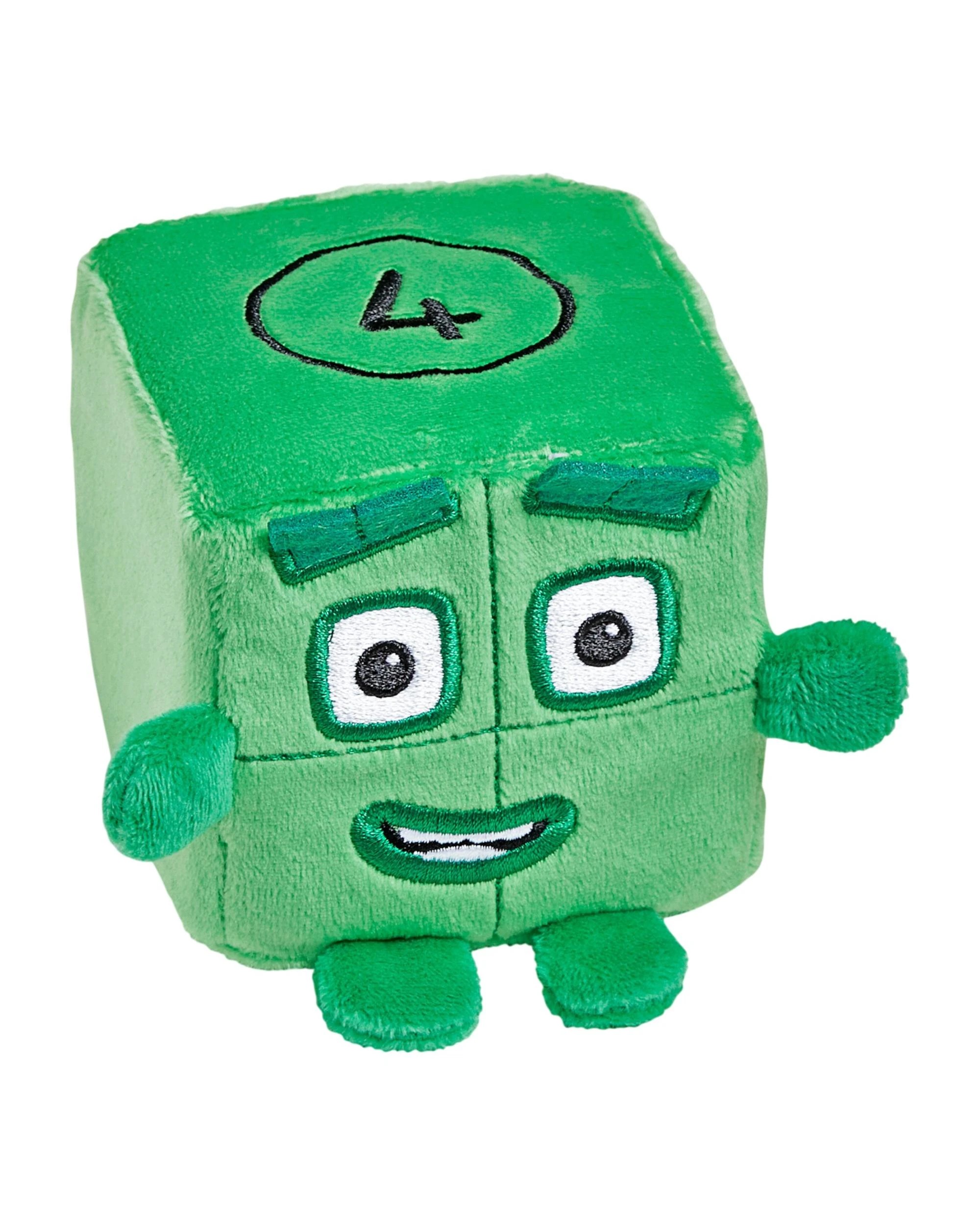 1 Numberblocks Blocklets Number Four Mini Plush, 1 of 1